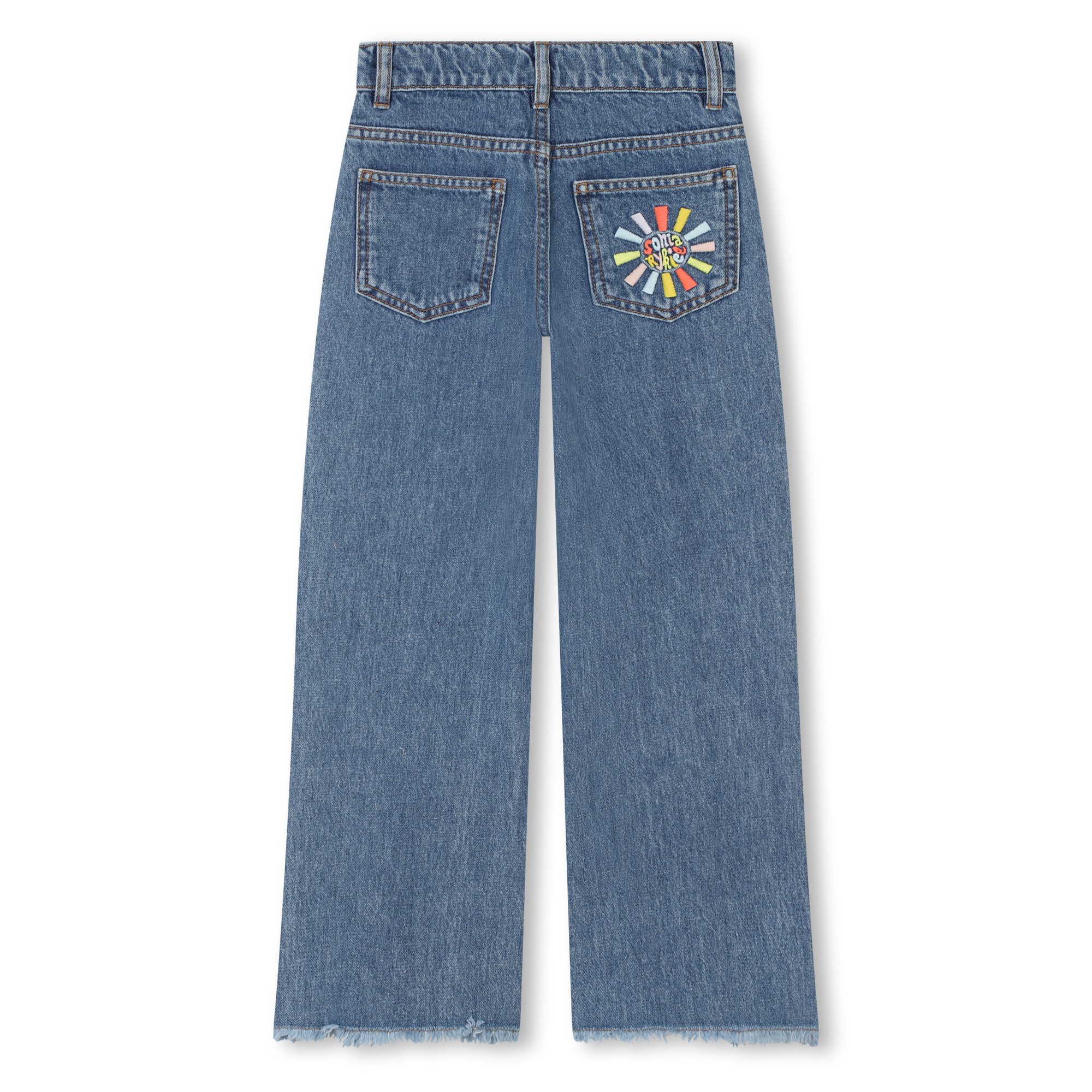 Jeans with novelty pockets SONIA RYKIEL for GIRL