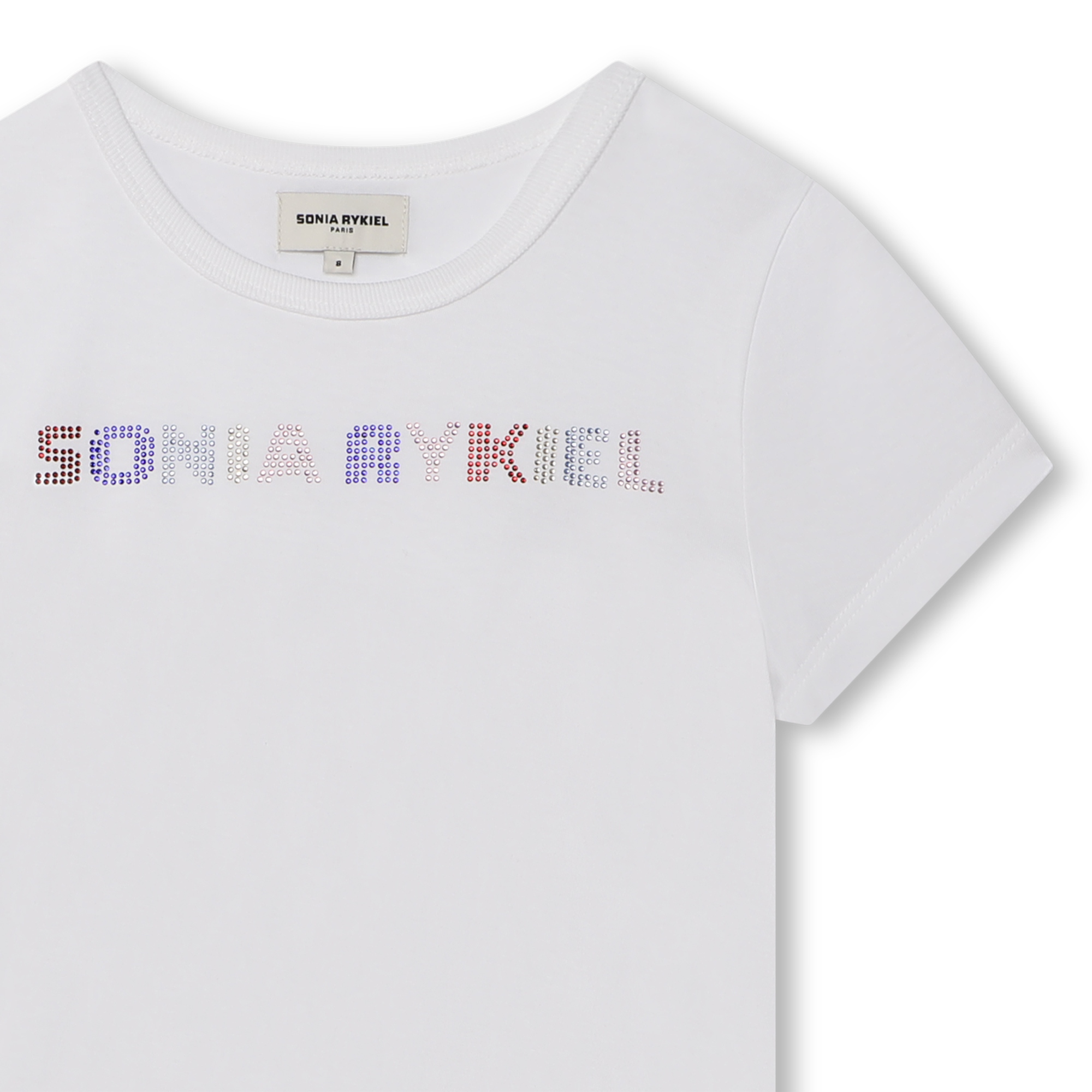 T-Shirt mit Motiv aus Strass SONIA RYKIEL Für MÄDCHEN