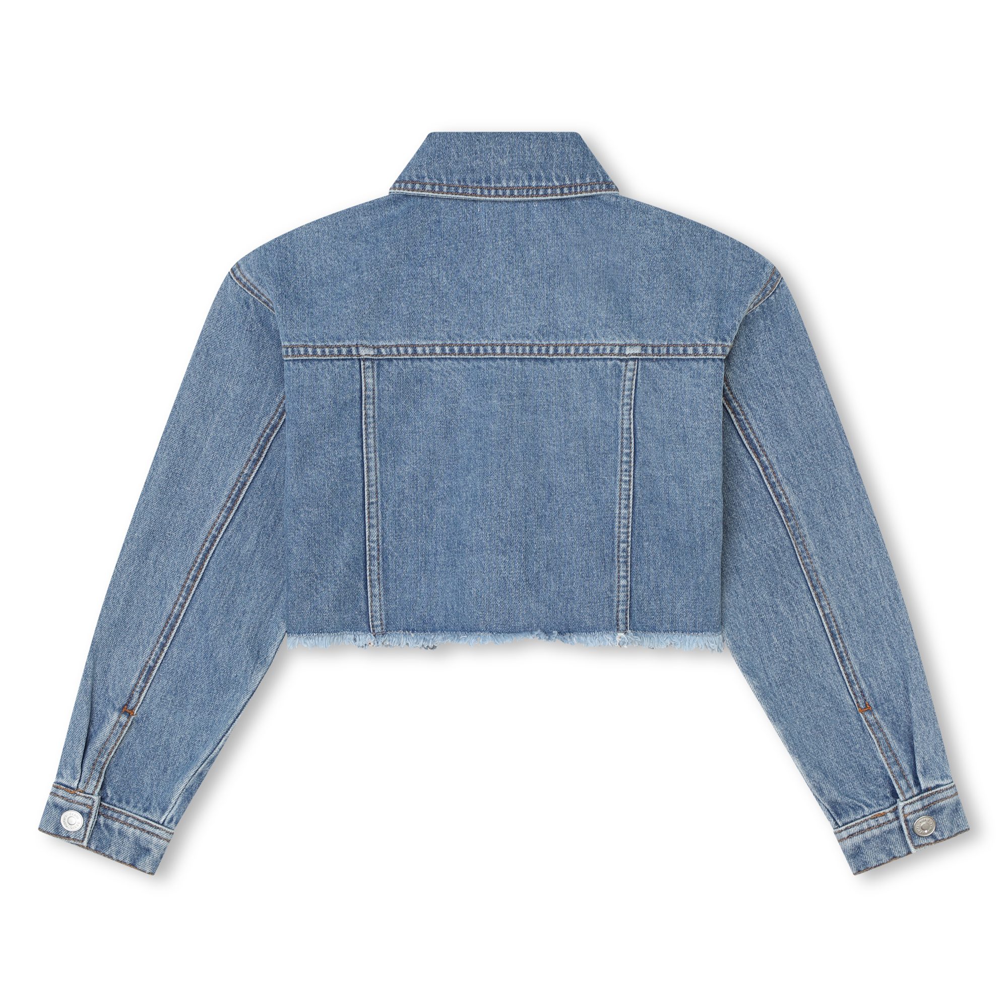 Embroidered jean jacket SONIA RYKIEL for GIRL