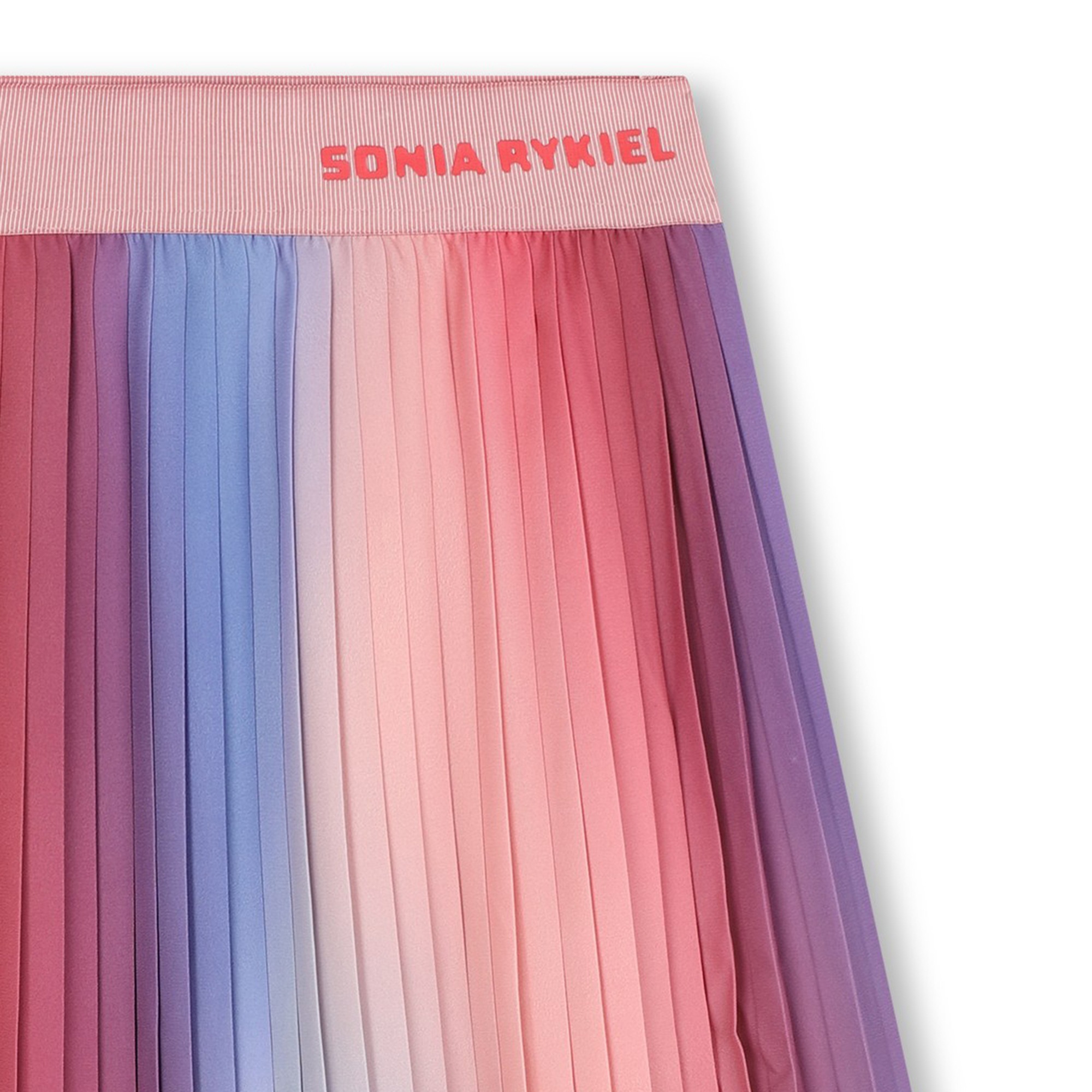 Gonna plissettata e stampata SONIA RYKIEL Per BAMBINA