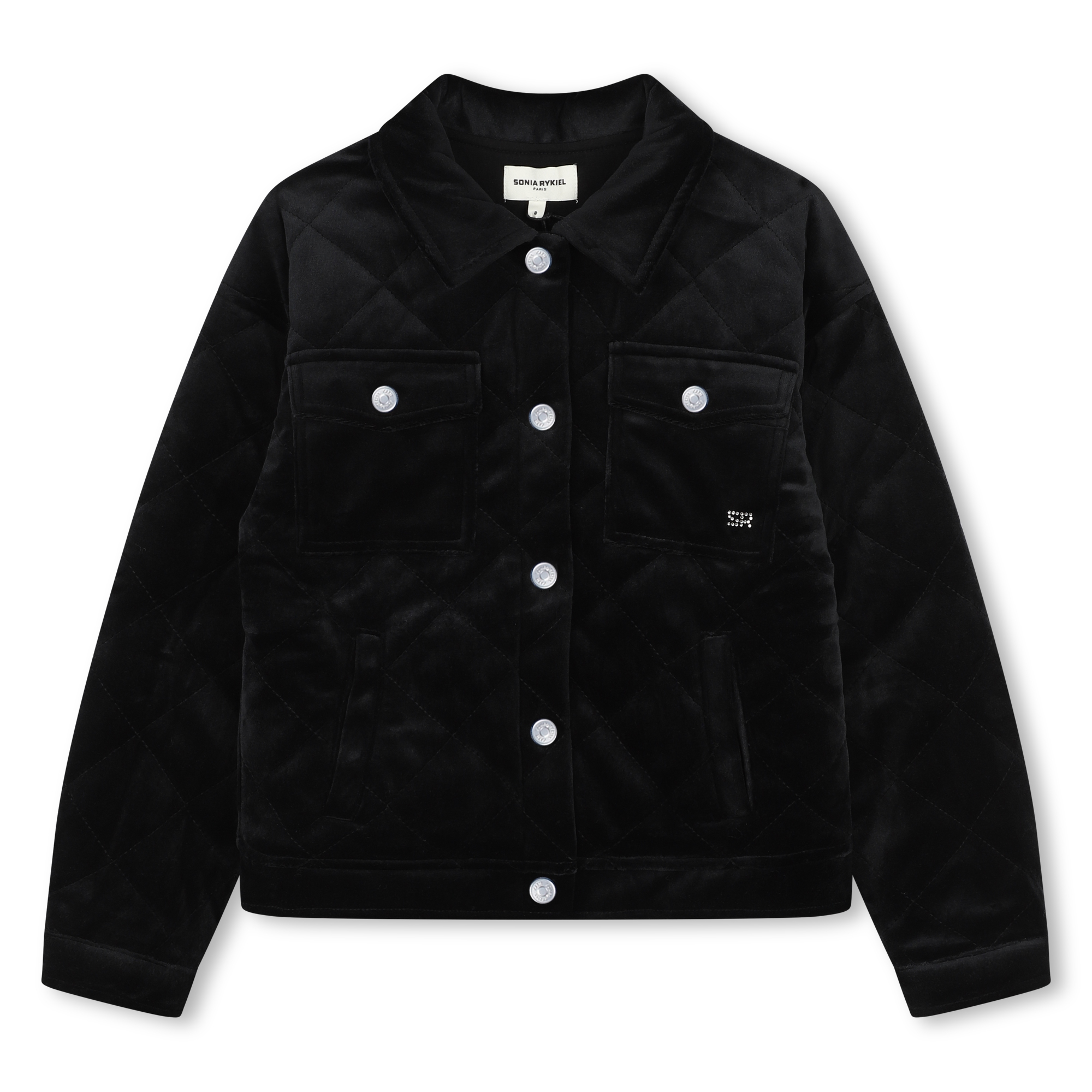 Velvet quilted jacket SONIA RYKIEL for GIRL