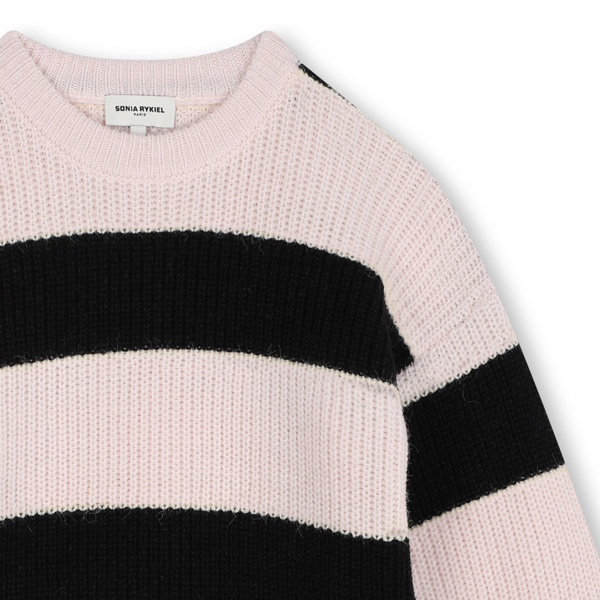 Pull à rayures bicolores SONIA RYKIEL pour FILLE