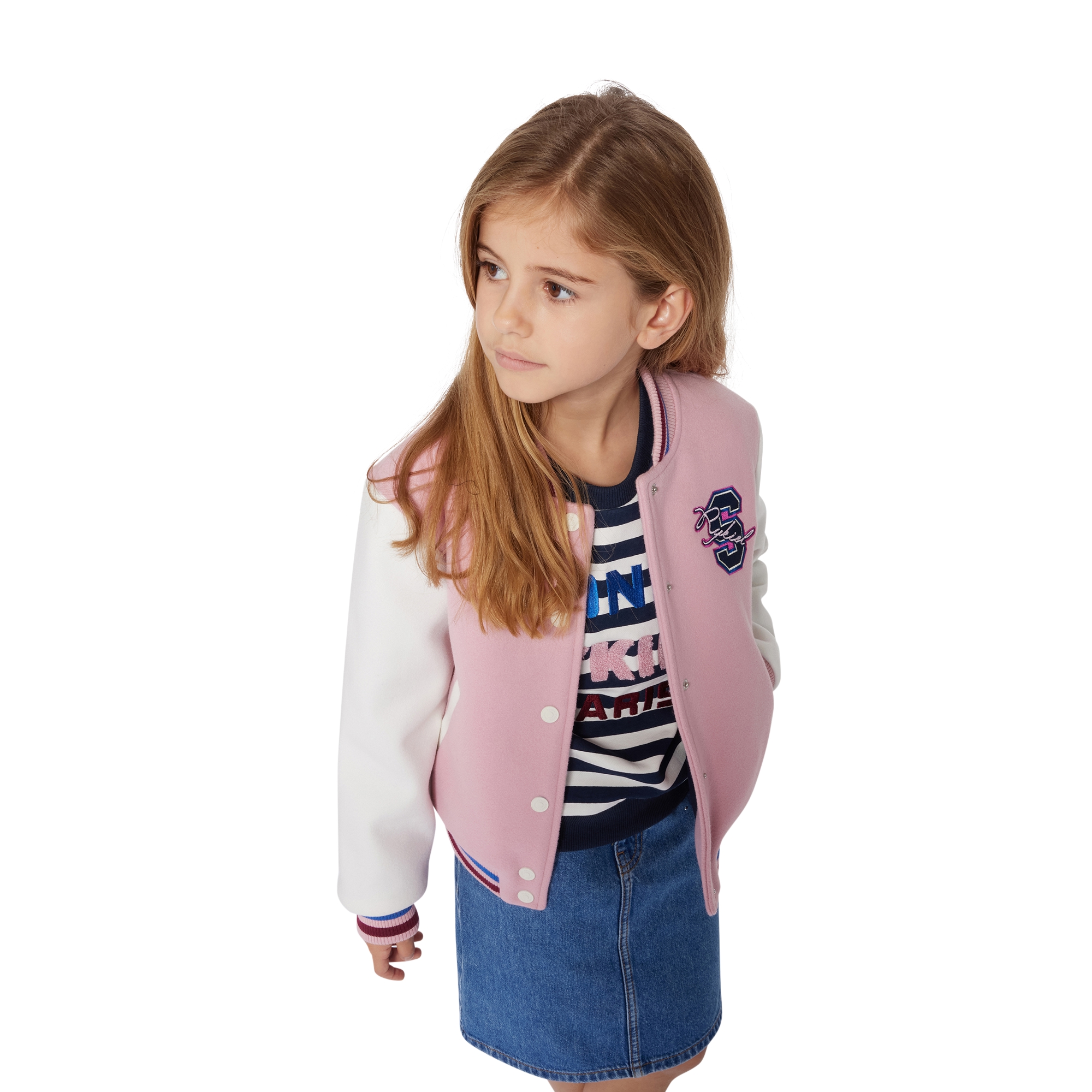 Blouson en drap de laine SONIA RYKIEL pour FILLE