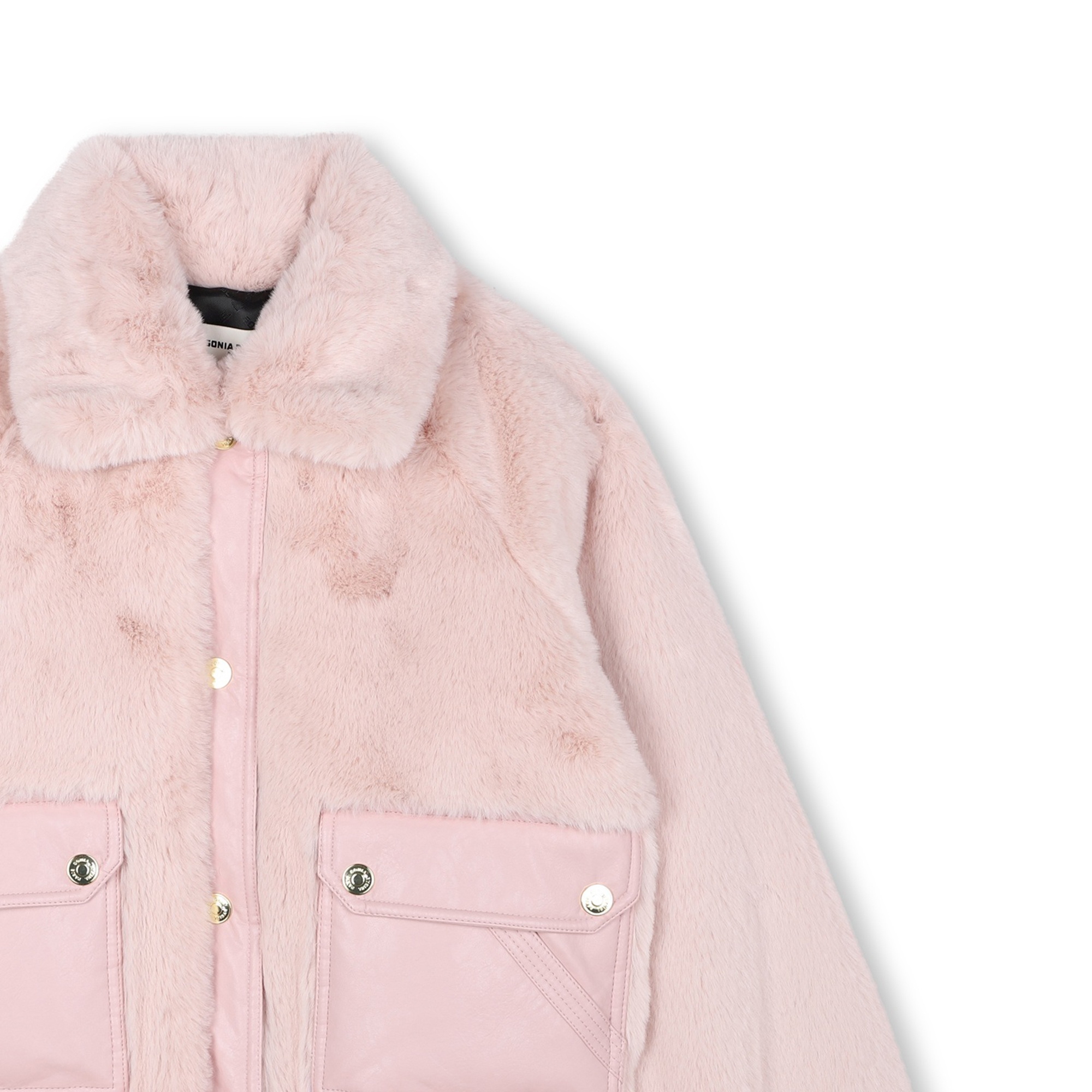 Blouson en polaire duveteuse SONIA RYKIEL pour FILLE