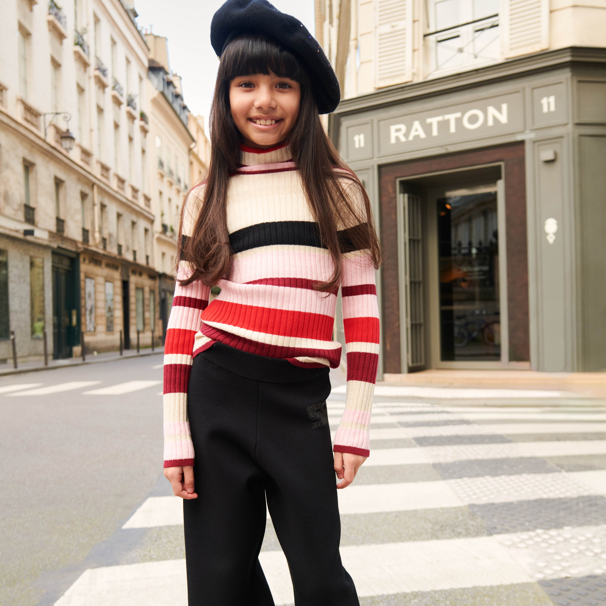 Multicoloured wool beret SONIA RYKIEL for GIRL