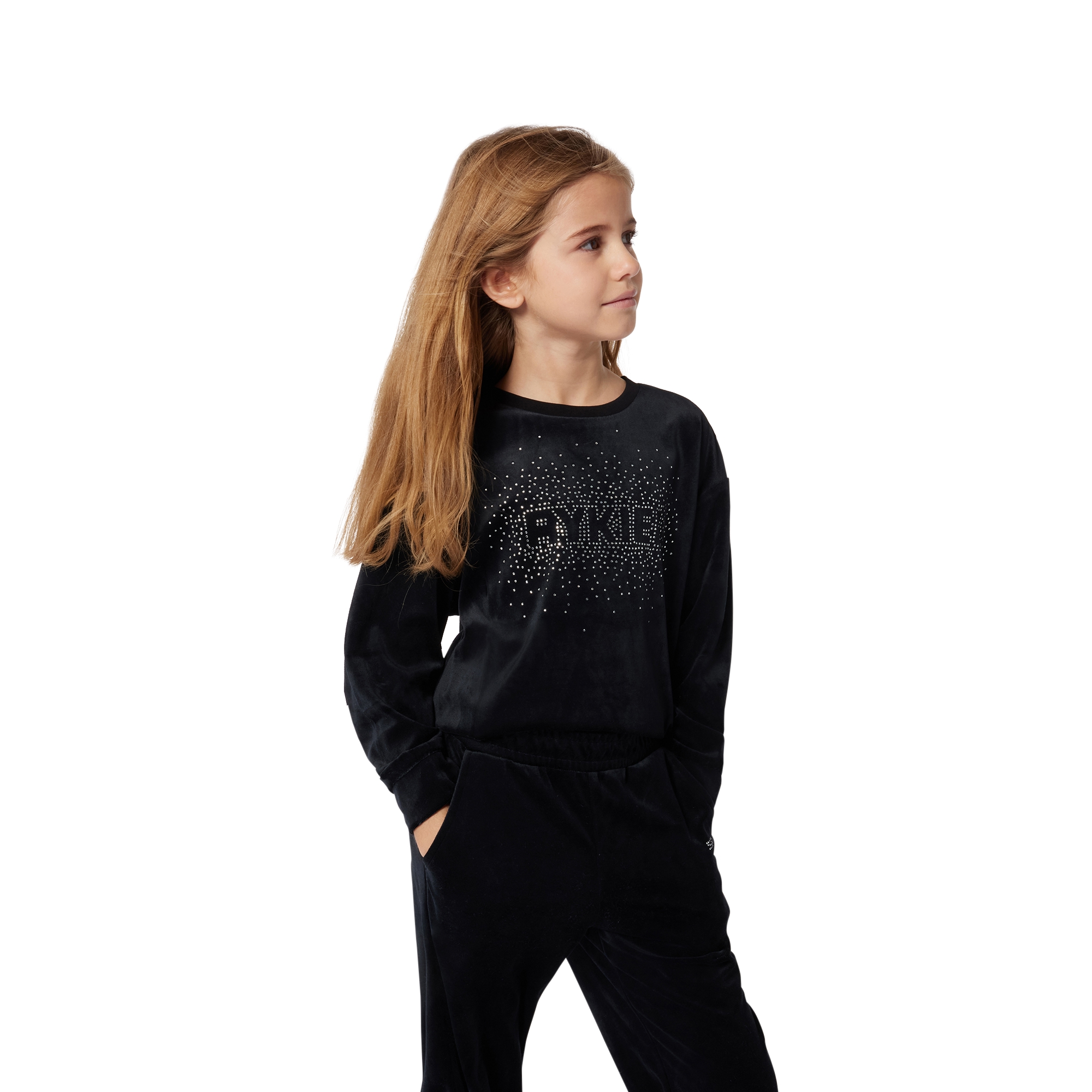 Velvet sweatshirt SONIA RYKIEL for GIRL