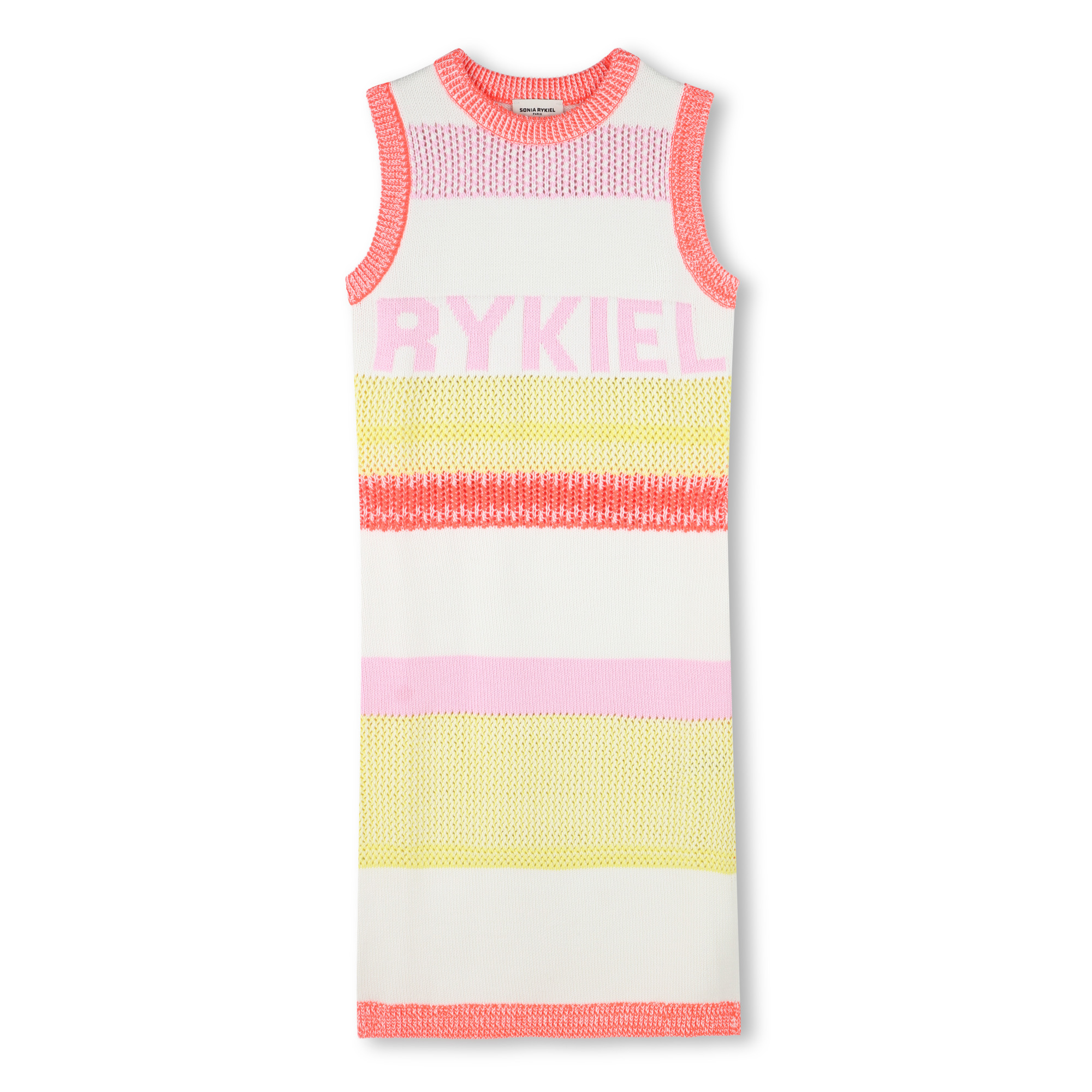 Sleeveless knitted dress SONIA RYKIEL for GIRL