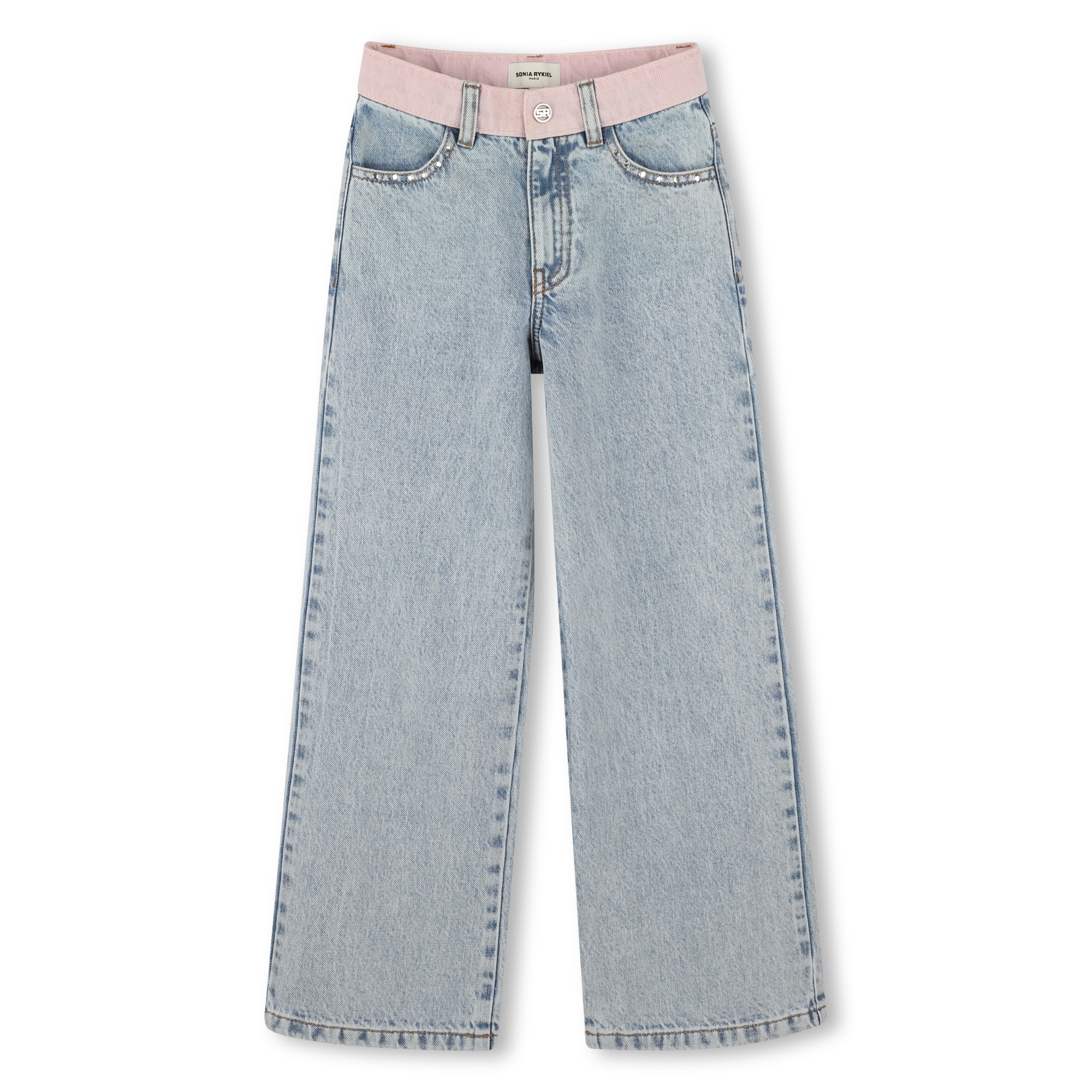 Jeans with adjustable waist SONIA RYKIEL for GIRL