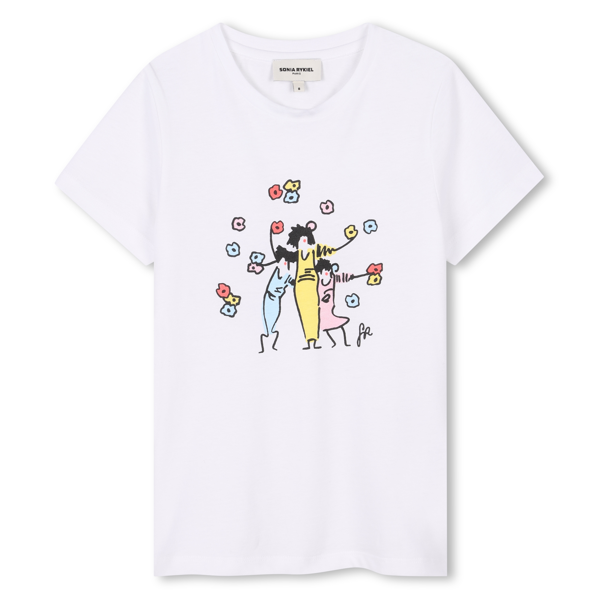 T-shirt à manches courtes SONIA RYKIEL pour FILLE