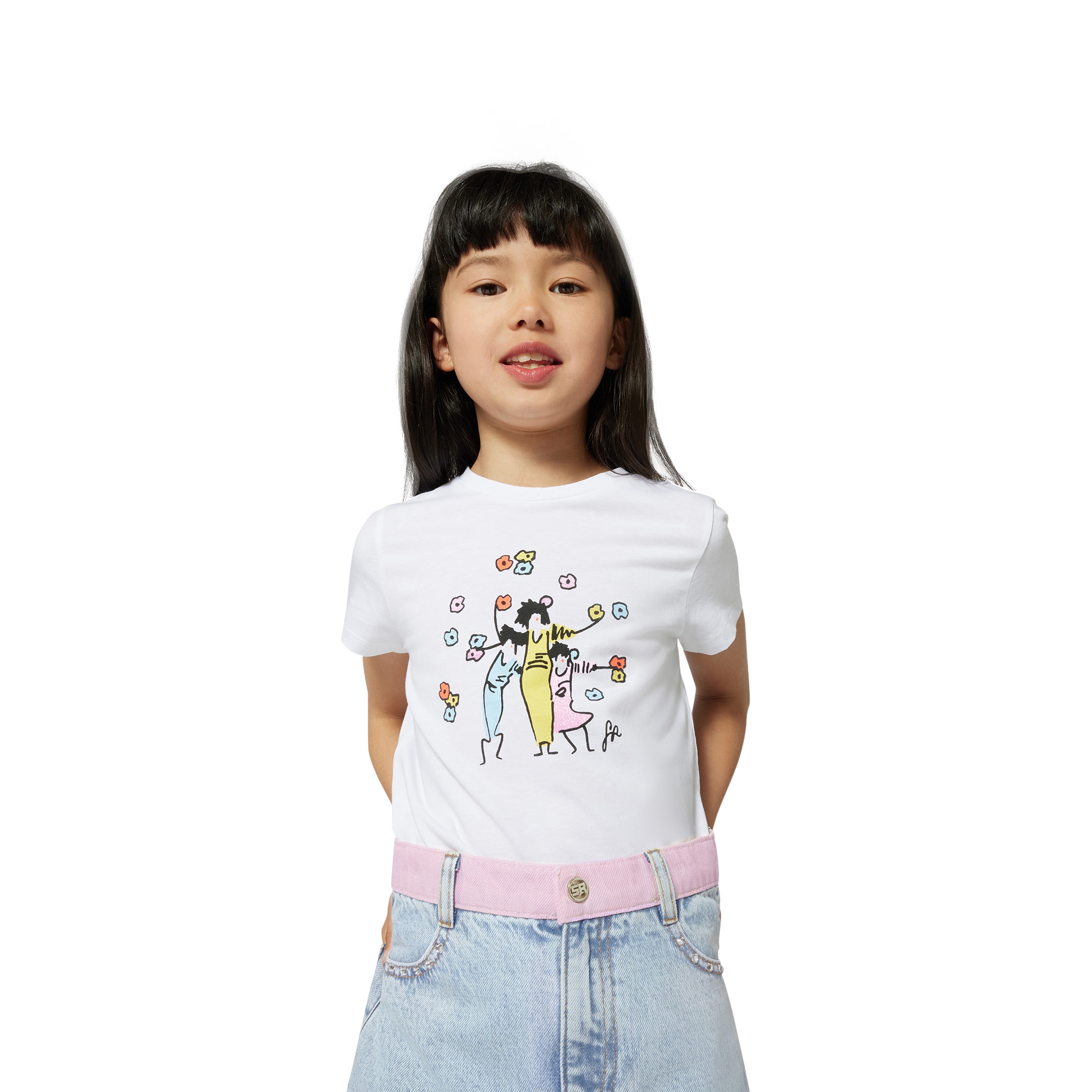 T-shirt à manches courtes SONIA RYKIEL pour FILLE