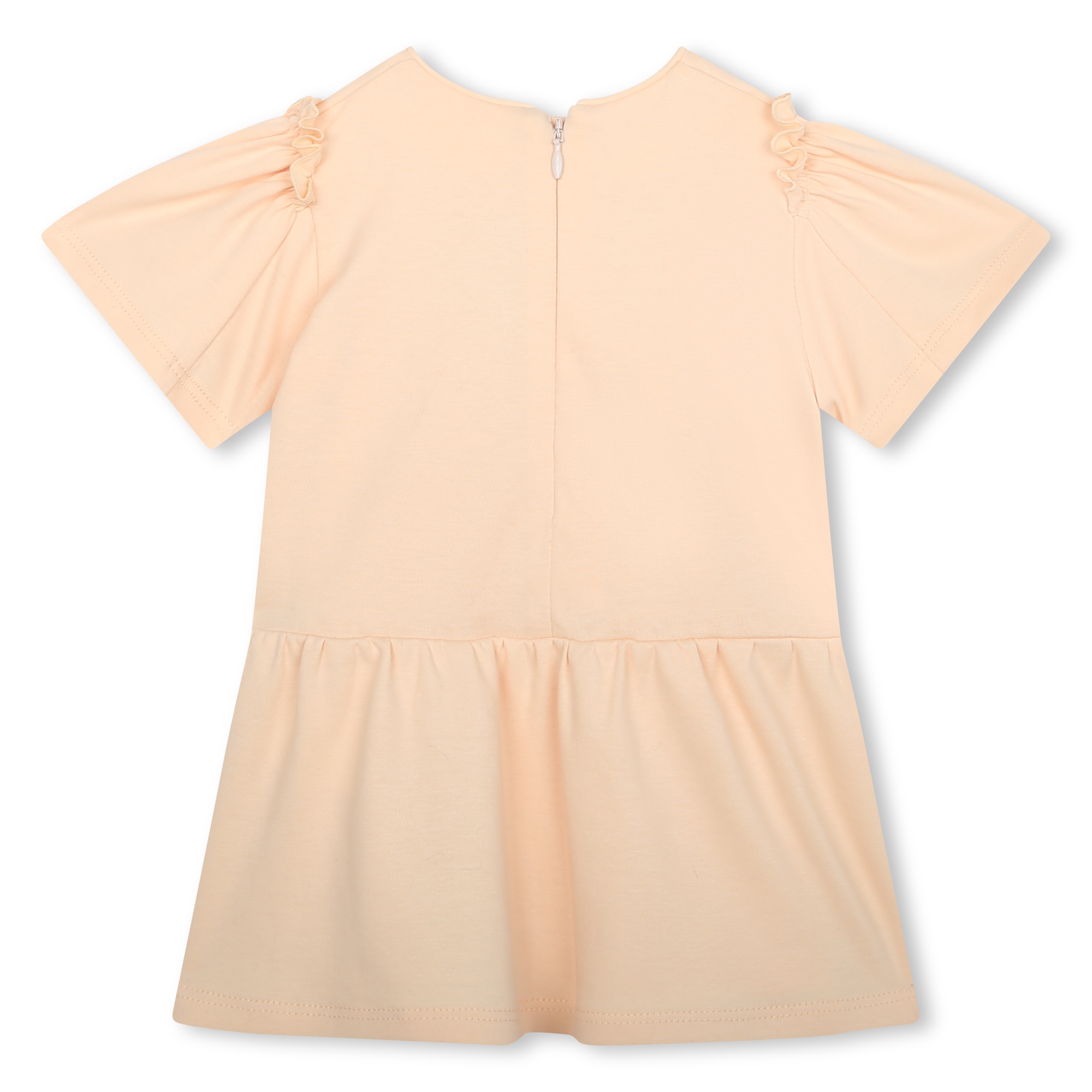 Dress with frilled sleeves CHLOE for GIRL