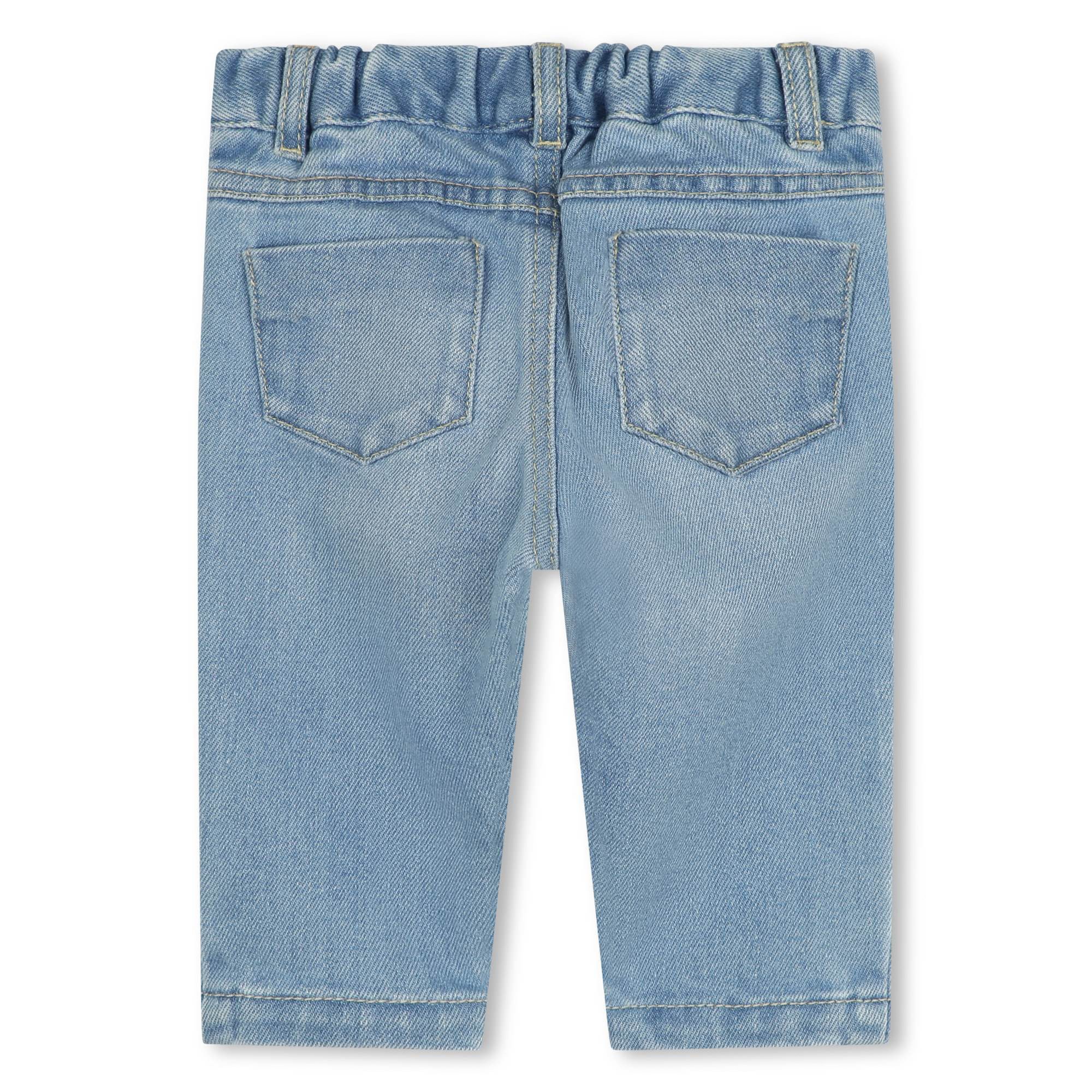 Faded jeans with eyelets CHLOE for GIRL