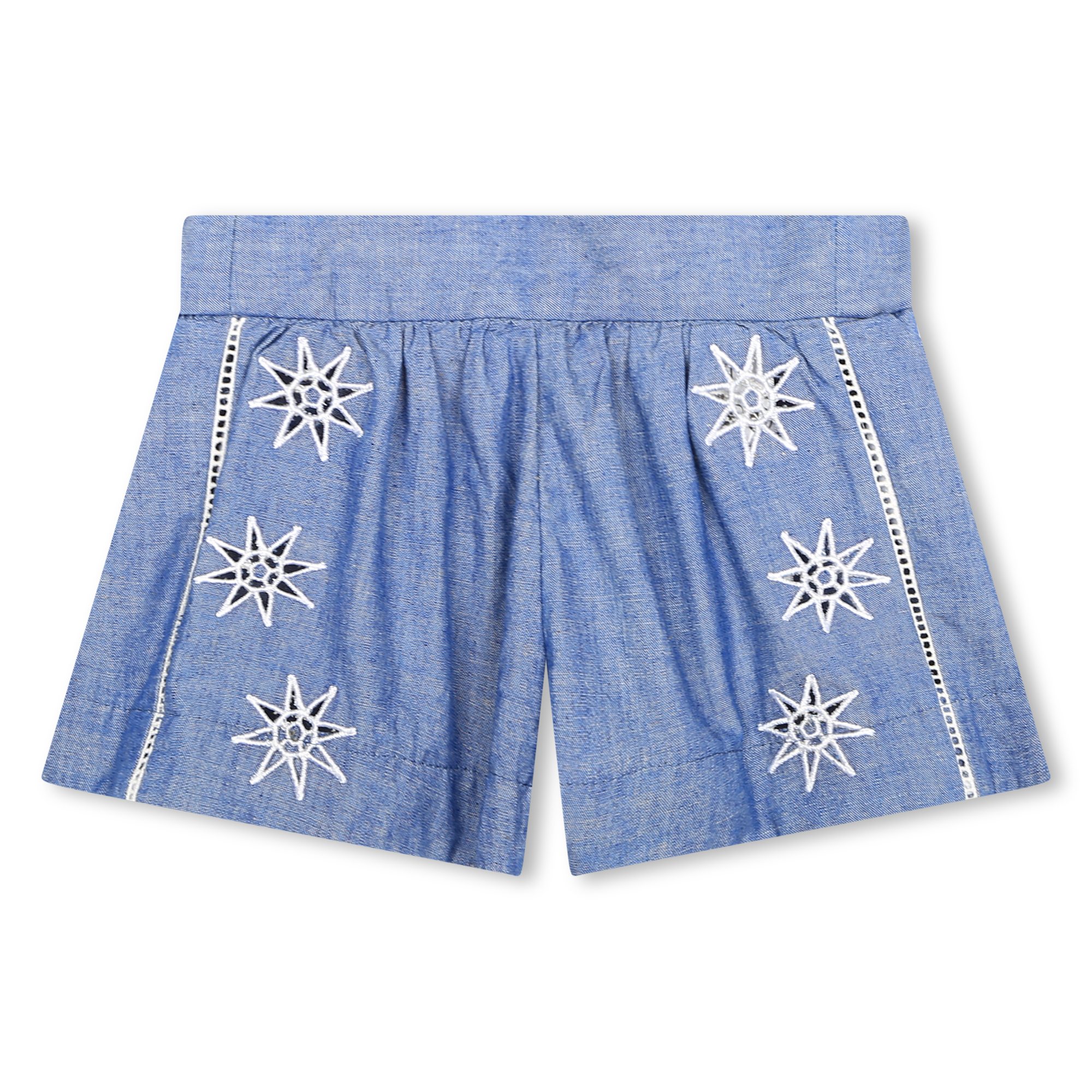 Baumwoll-Shorts mit Stickerei CHLOE Für MÄDCHEN