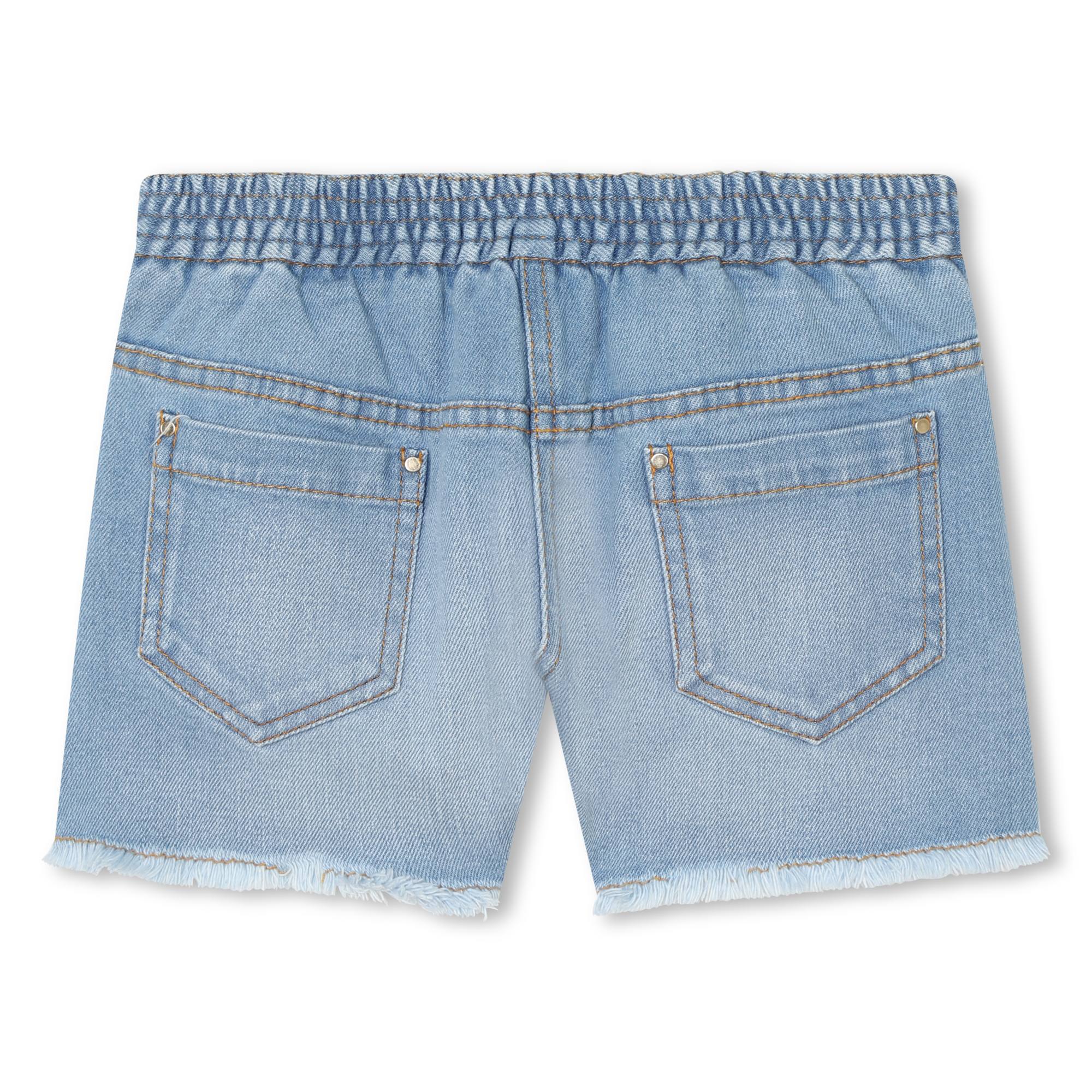 Ausgefranste Jeans-Shorts CHLOE Für MÄDCHEN