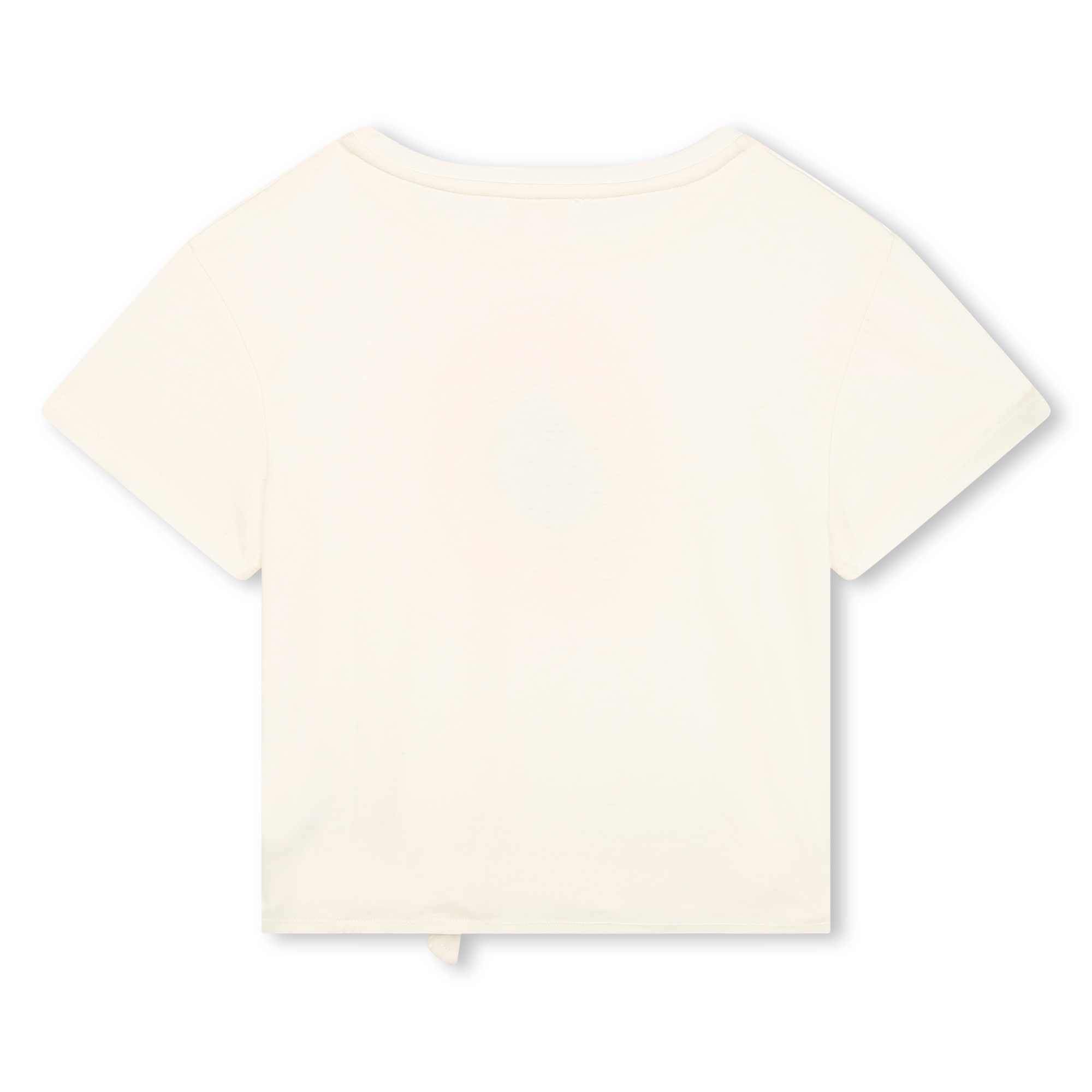 Knotted cotton T-shirt CHLOE for GIRL