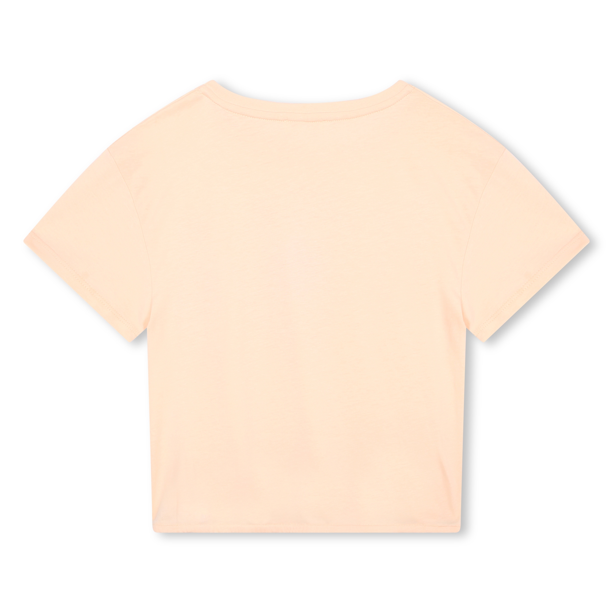 Camiseta de algodón con nudo CHLOE para NIÑA