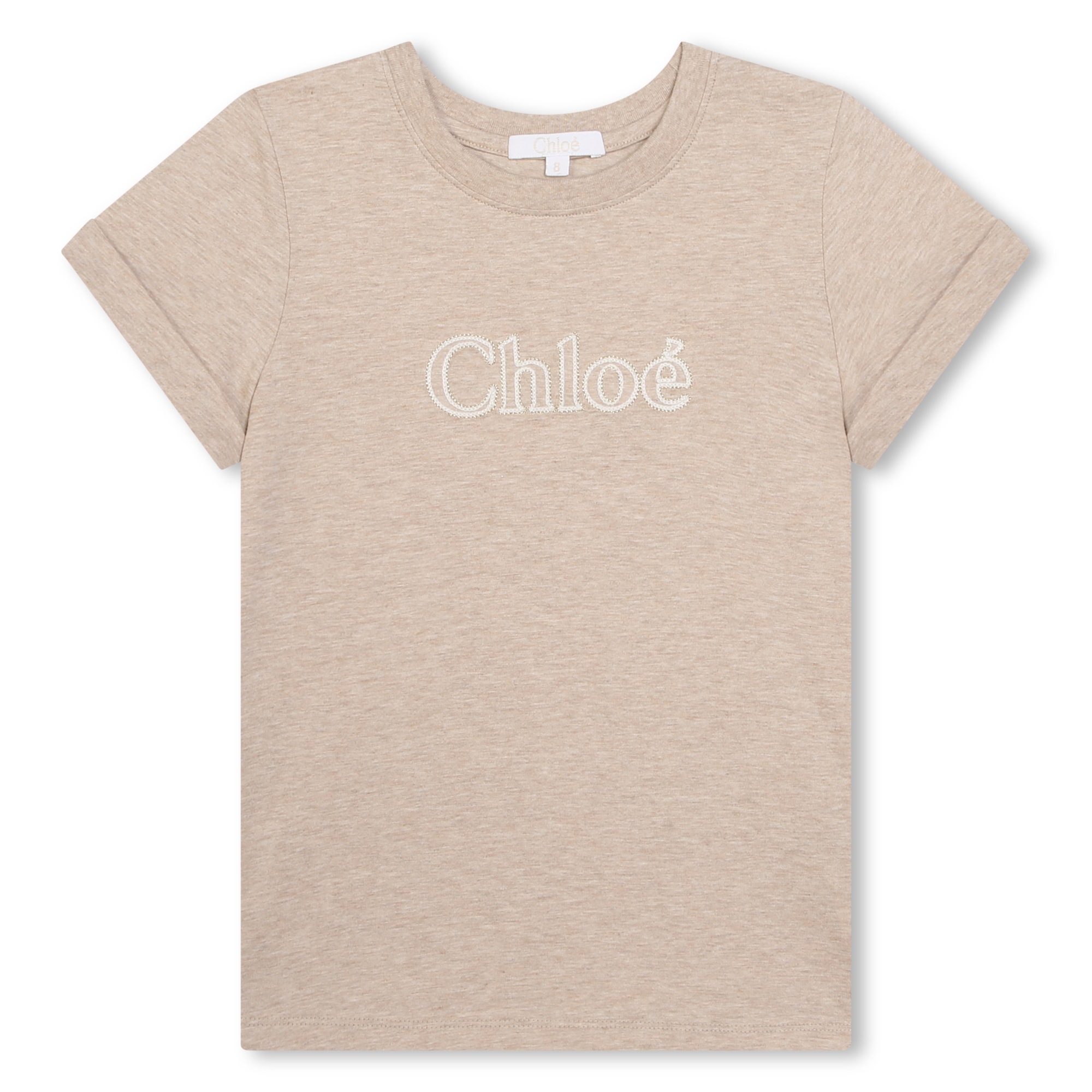 T-shirt chiné en coton CHLOE pour FILLE