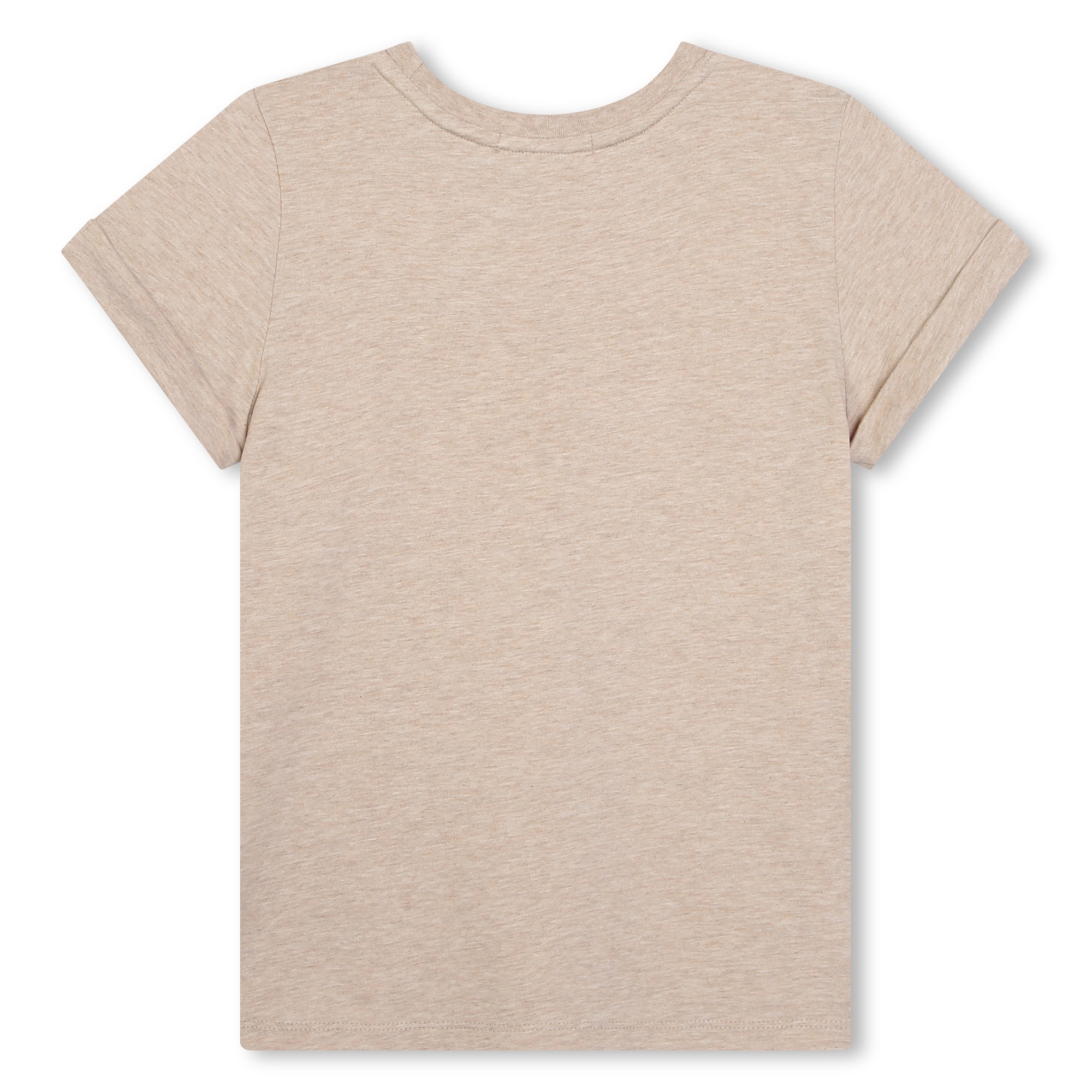 Meliertes Baumwoll-T-Shirt CHLOE Für MÄDCHEN