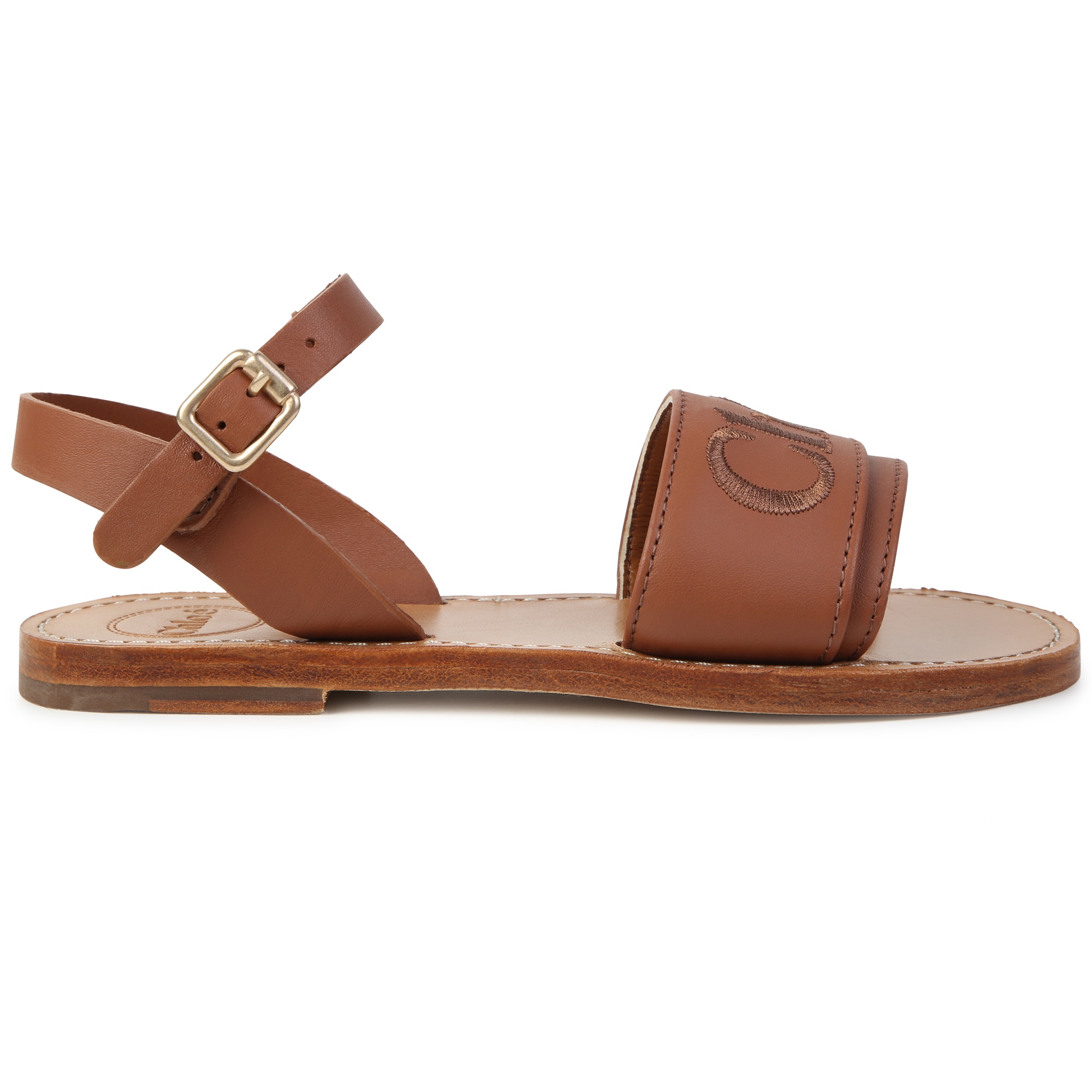 Leather sandals CHLOE for GIRL