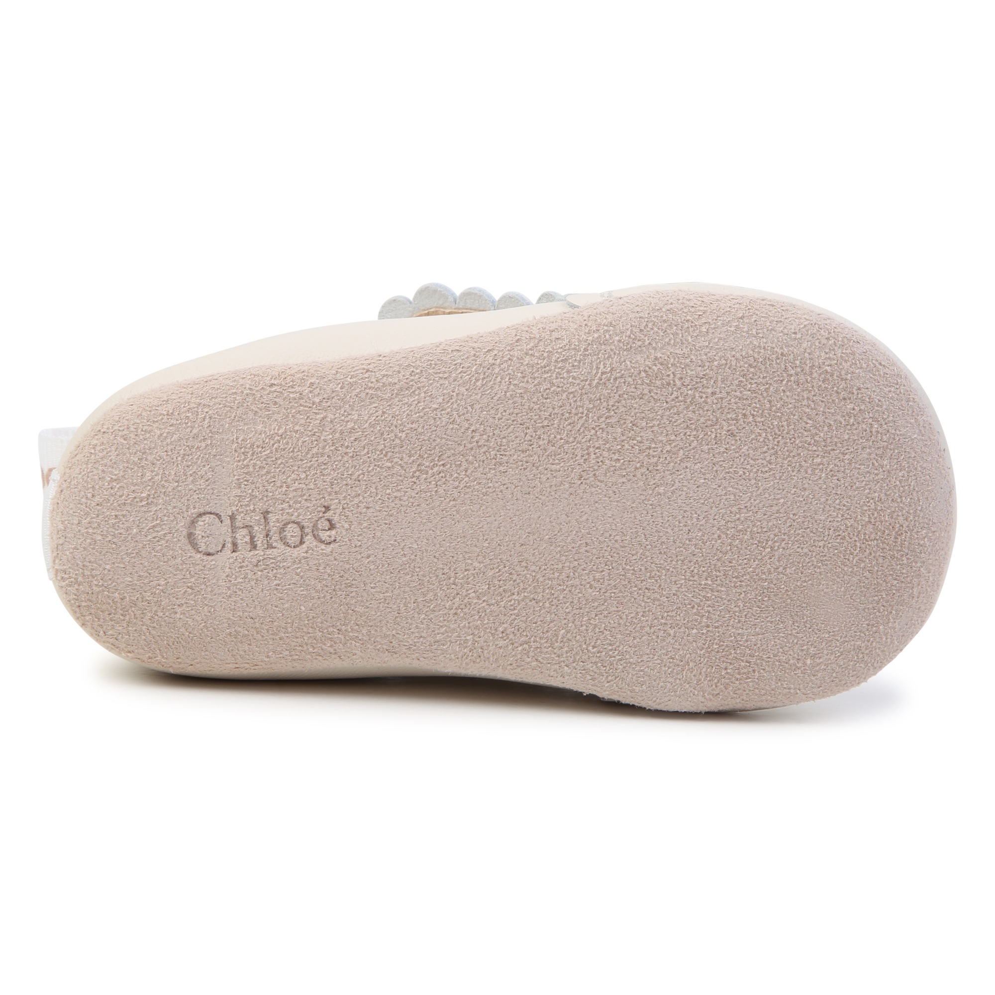 Leather booties with patch CHLOE for GIRL
