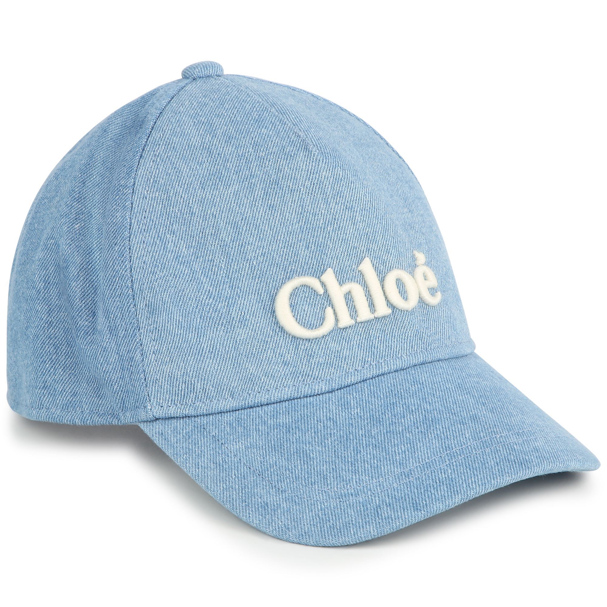 Gorra de algodón con la marca CHLOE para NIÑA