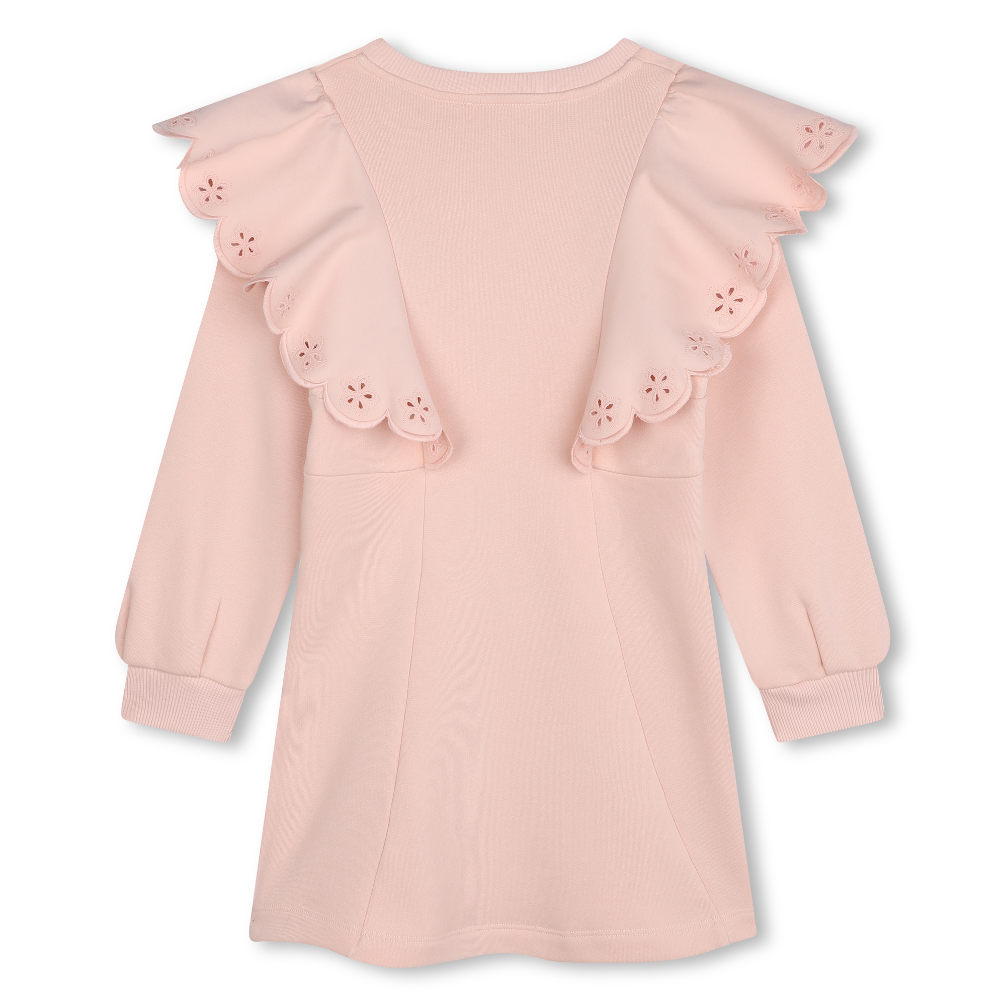 Robe en molleton à volants CHLOE pour FILLE