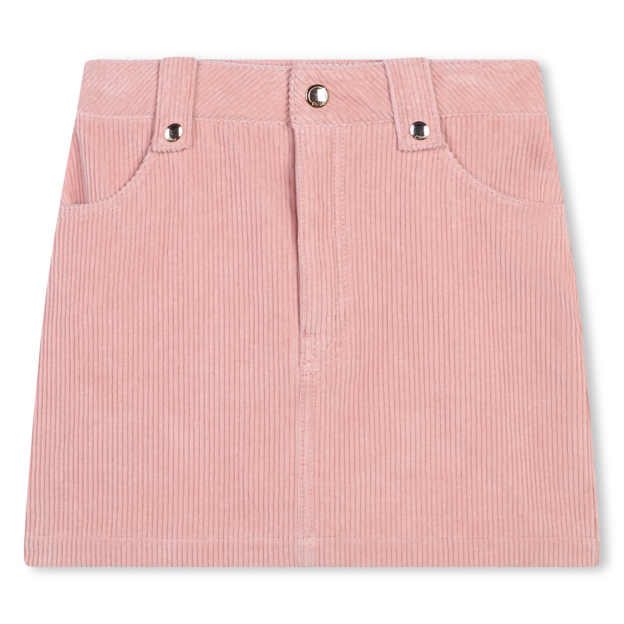 CHLOE Corduroy skirt girl pink Kids around