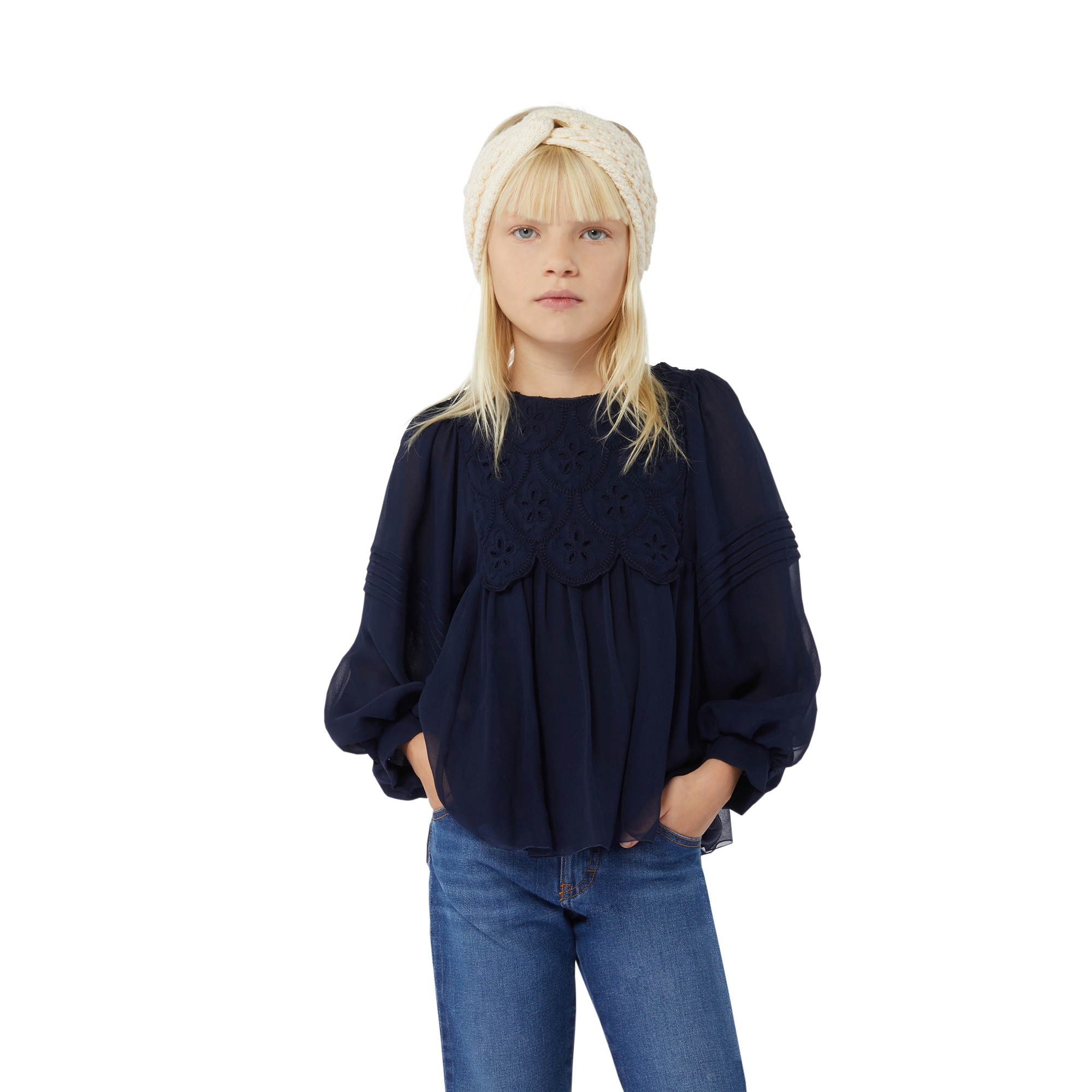 Denim broek CHLOE Voor