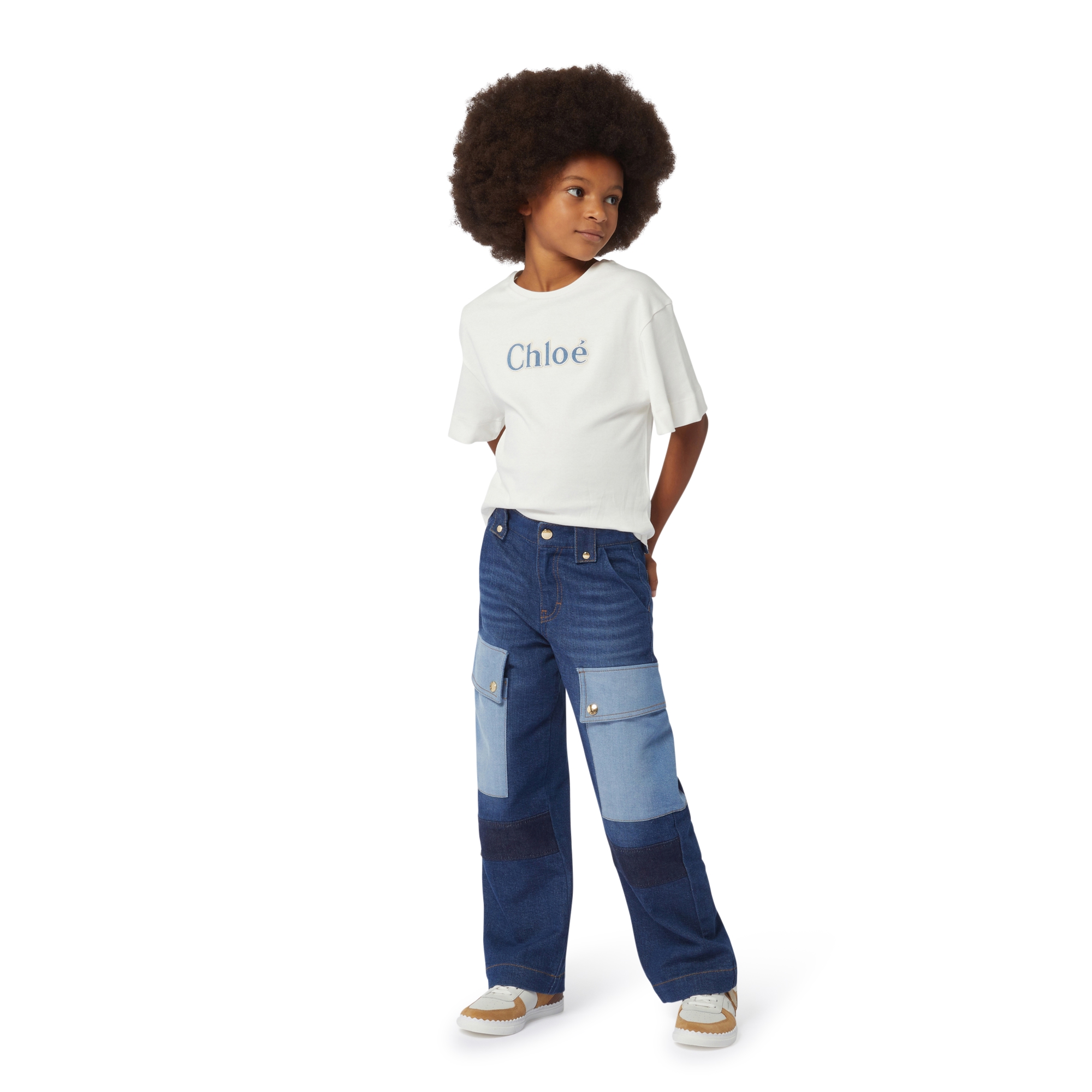 Pantalon en jean CHLOE pour FILLE