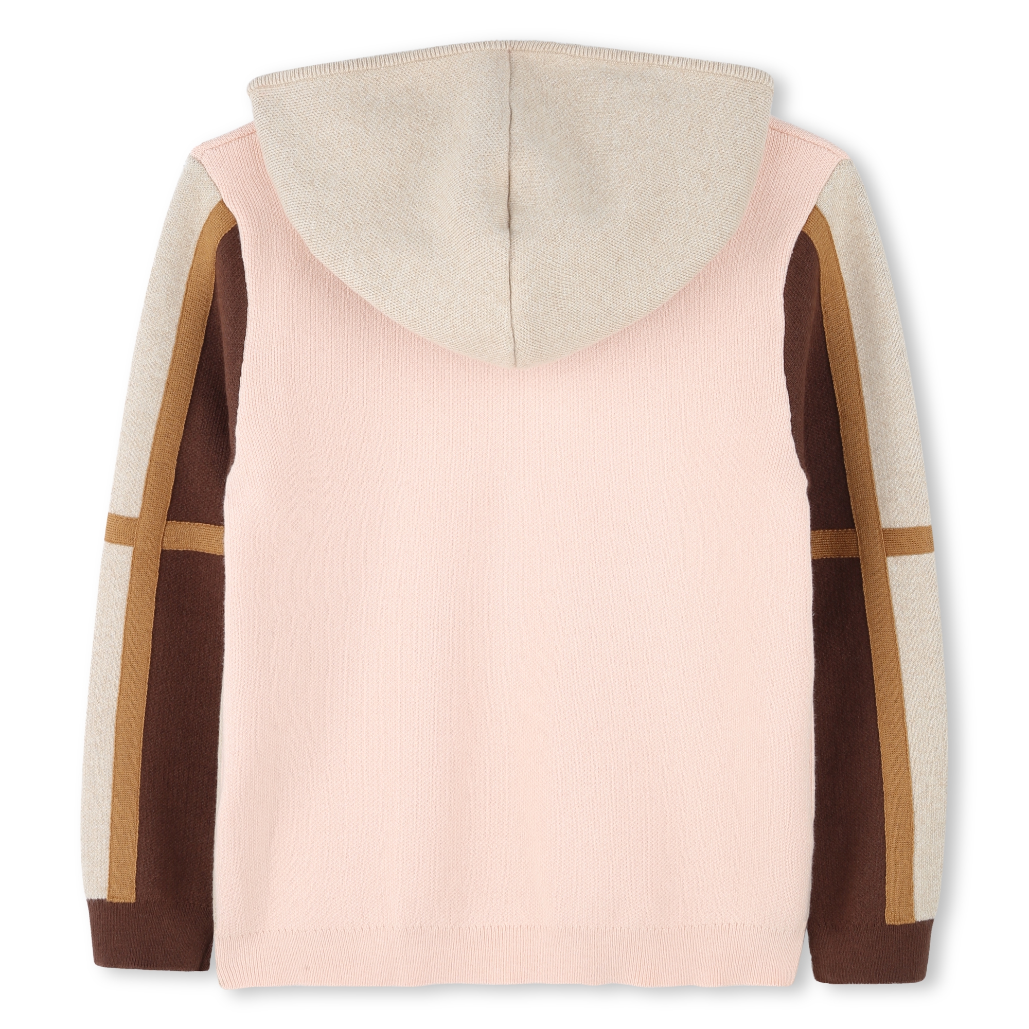 Three-colour hooded cardigan CHLOE for GIRL