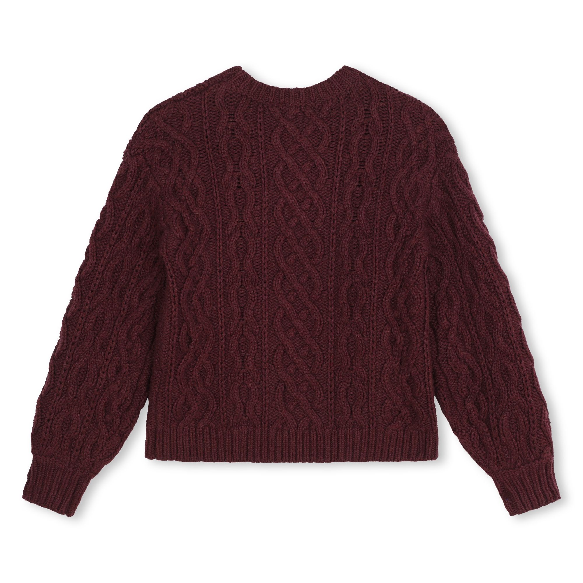 Pull torsadé en tricot CHLOE pour FILLE