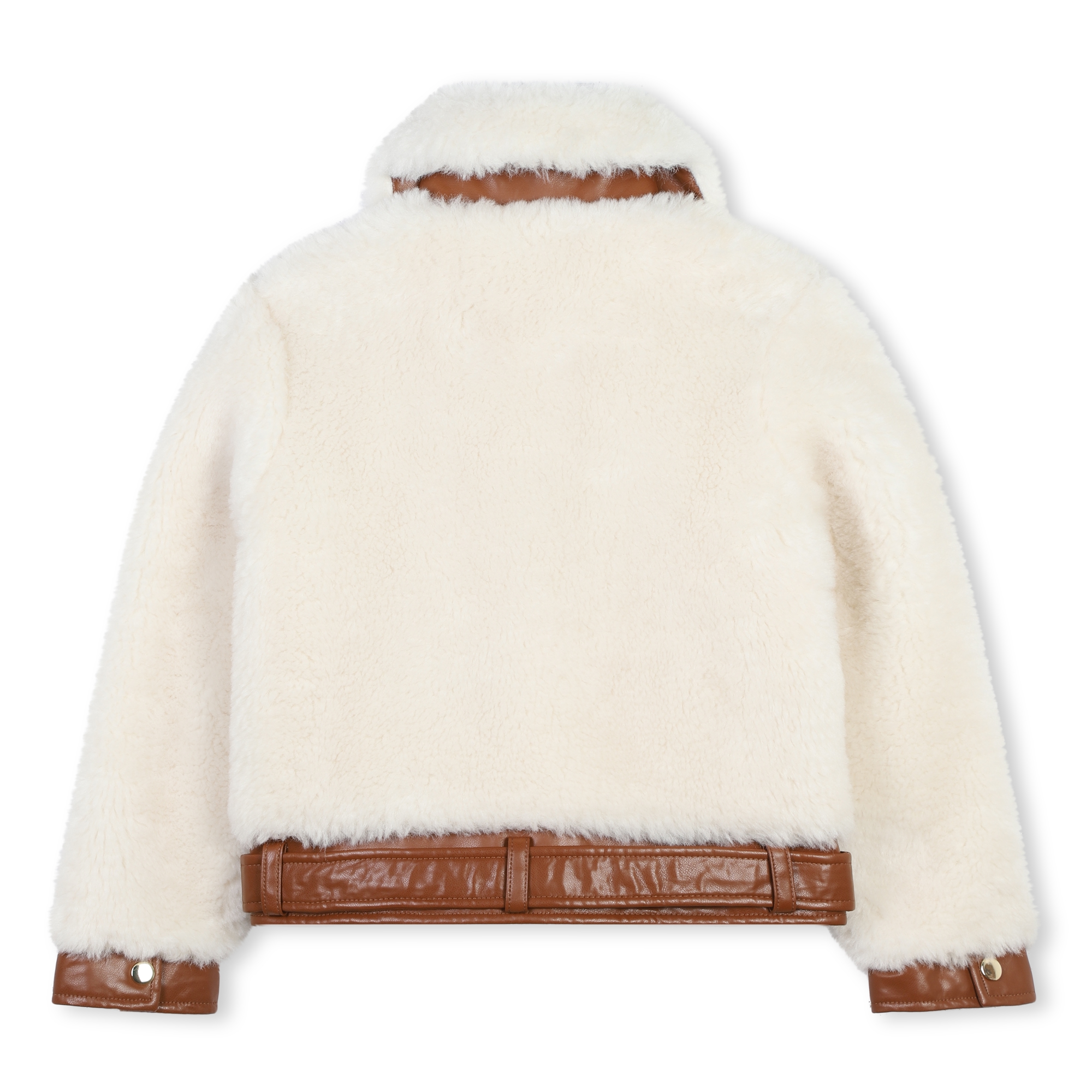 Blouson en tissu peluche CHLOE pour FILLE