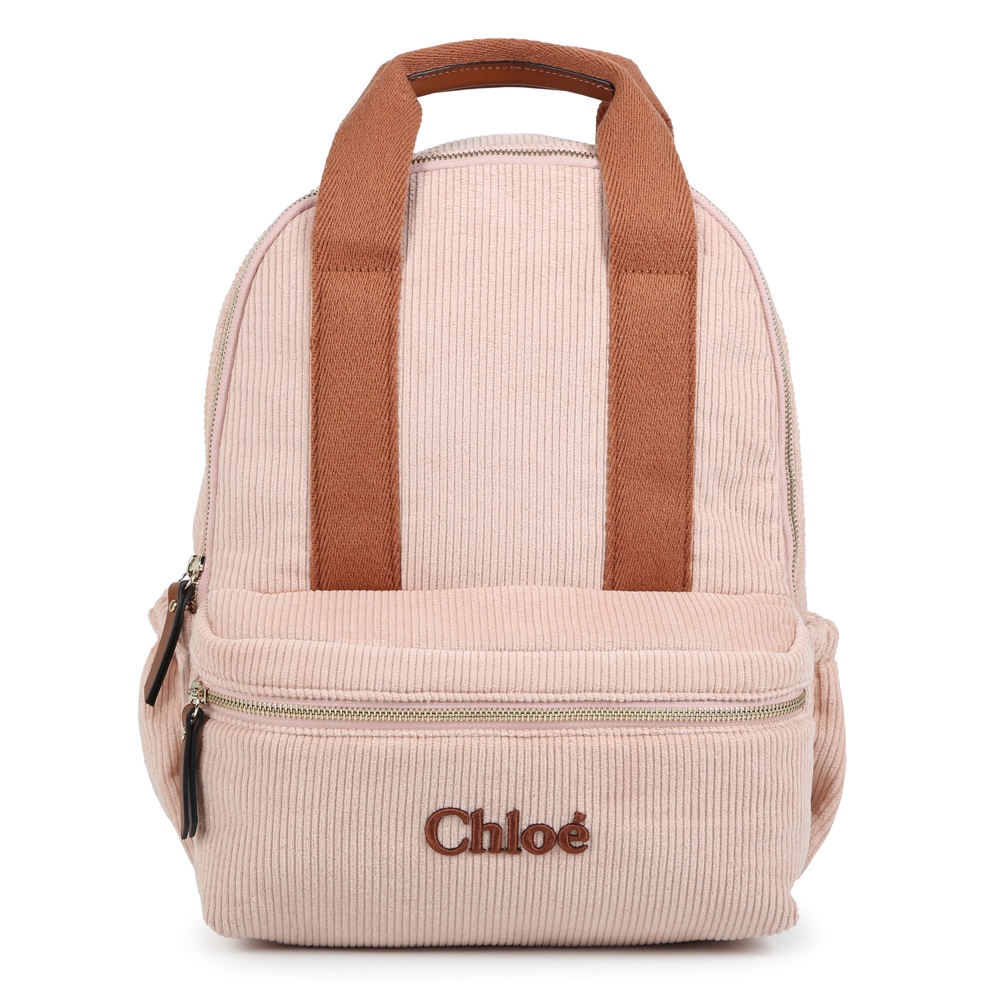 Velvet corduroy backpack CHLOE for GIRL