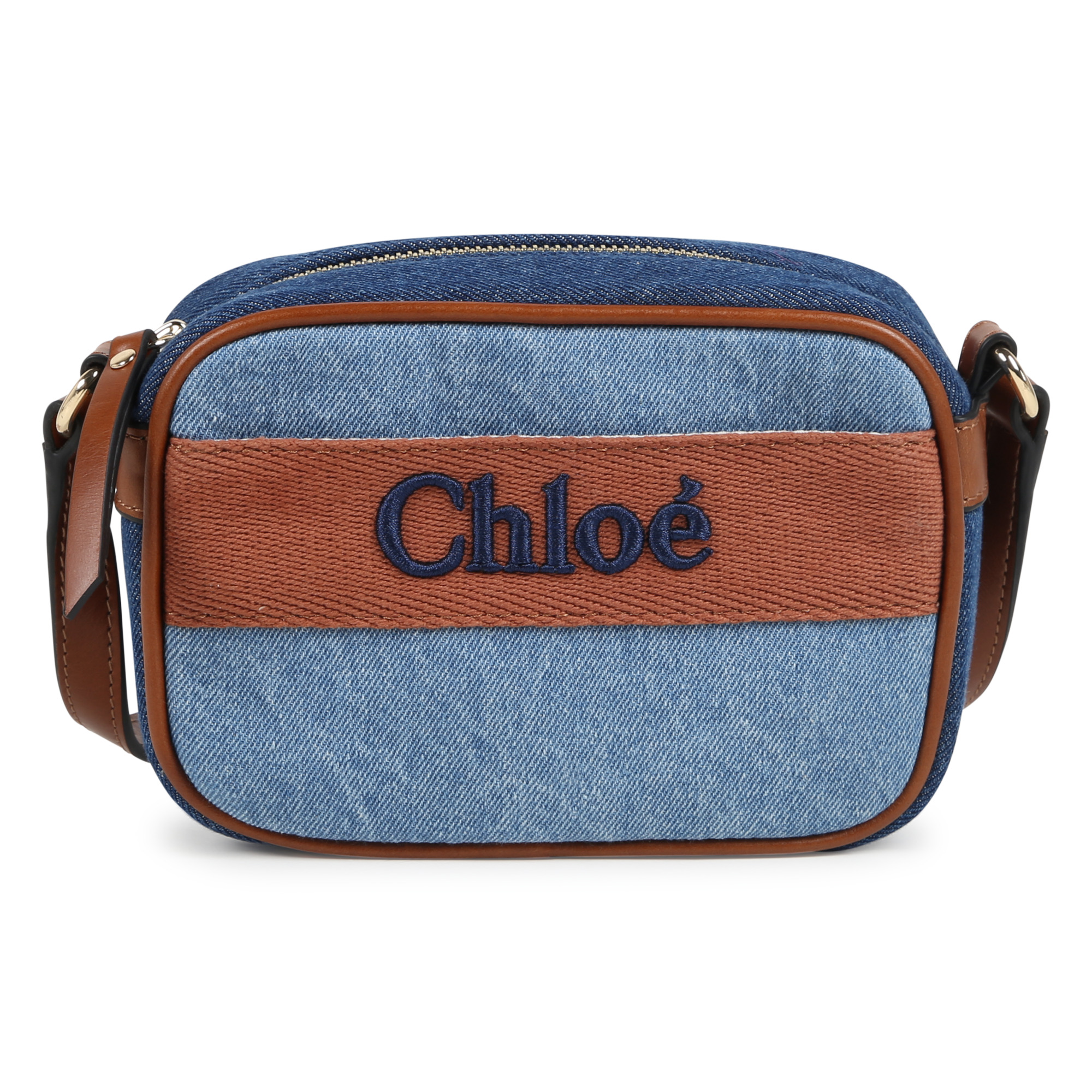 Sac à bandoulière en denim CHLOE pour FILLE