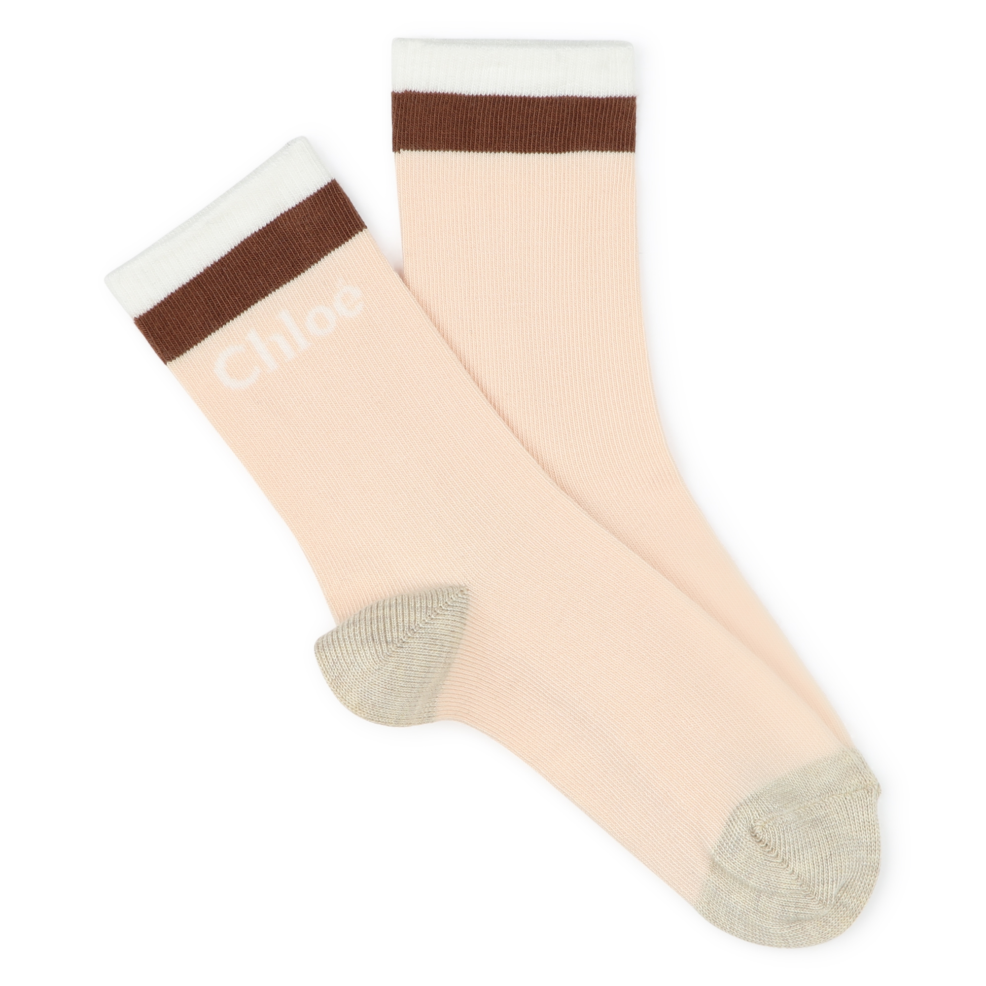 Chaussettes tricolores CHLOE pour FILLE