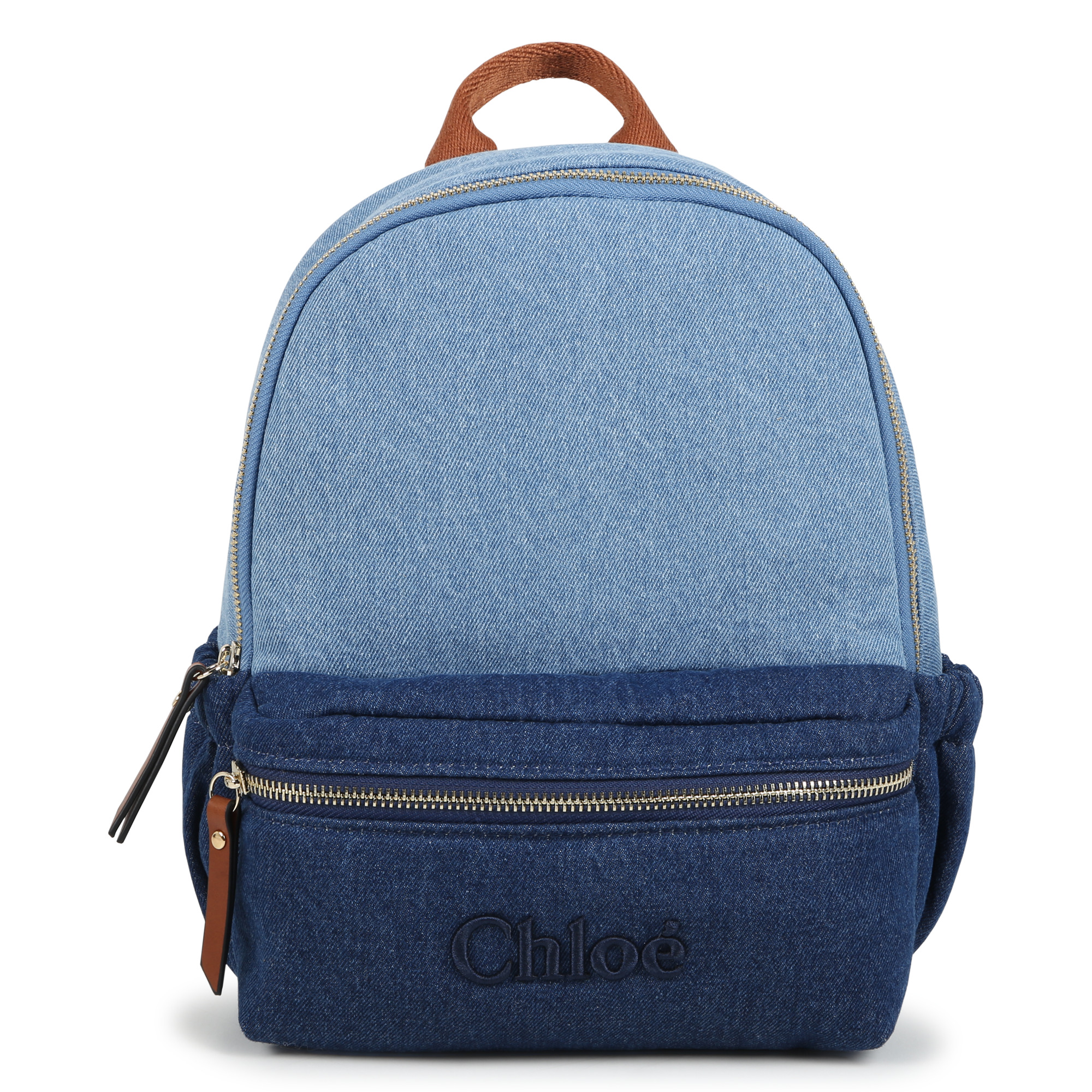 Sac à dos en denim CHLOE pour FILLE