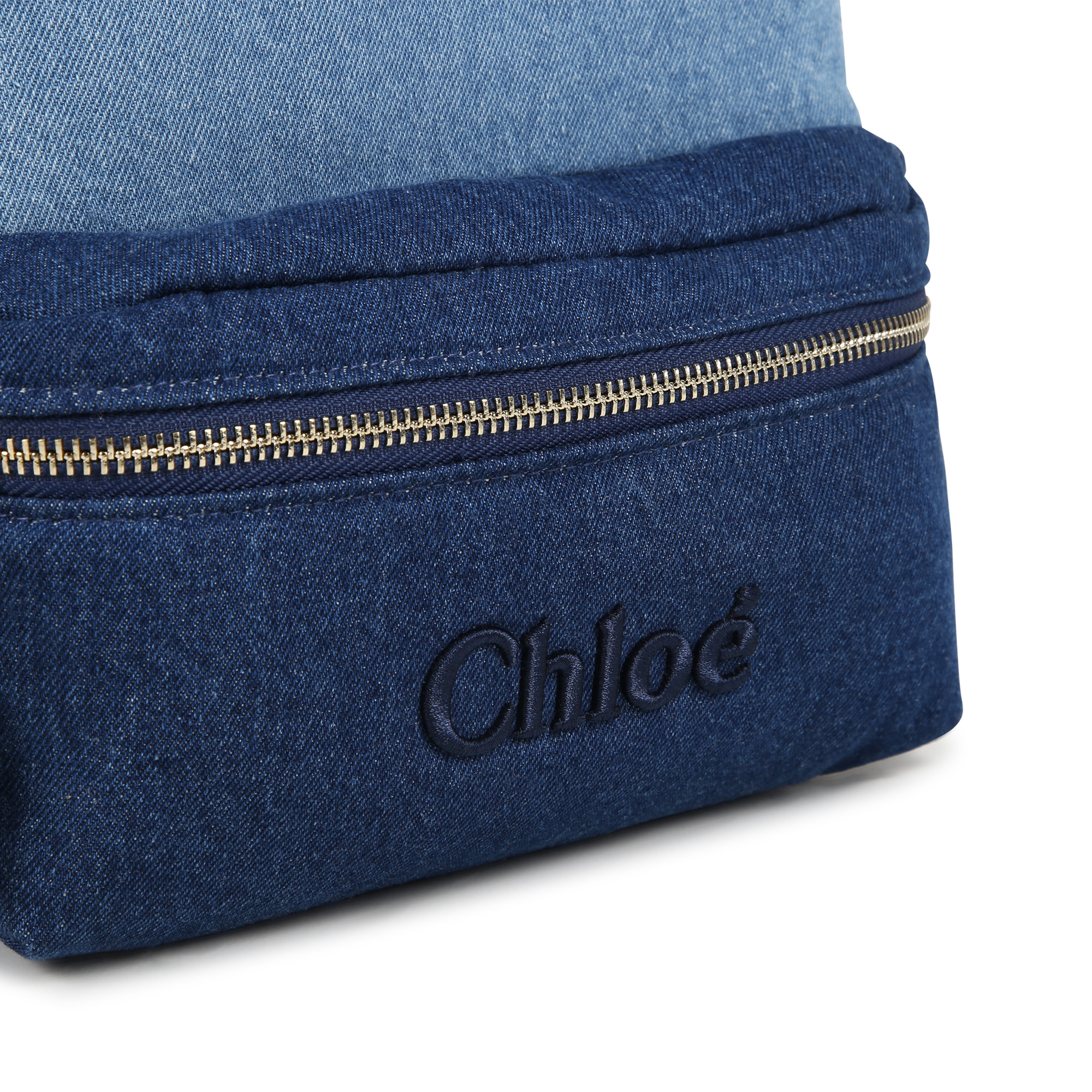 Sac à dos en denim CHLOE pour FILLE