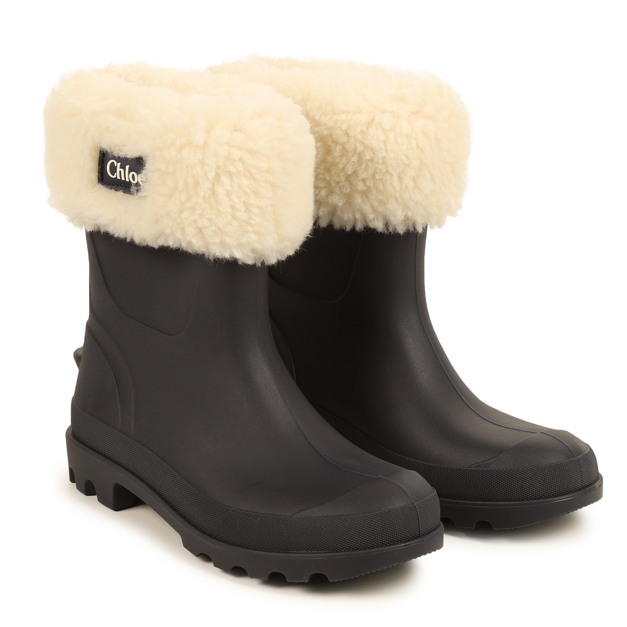 Bottes de pluie en polaire CHLOE pour FILLE