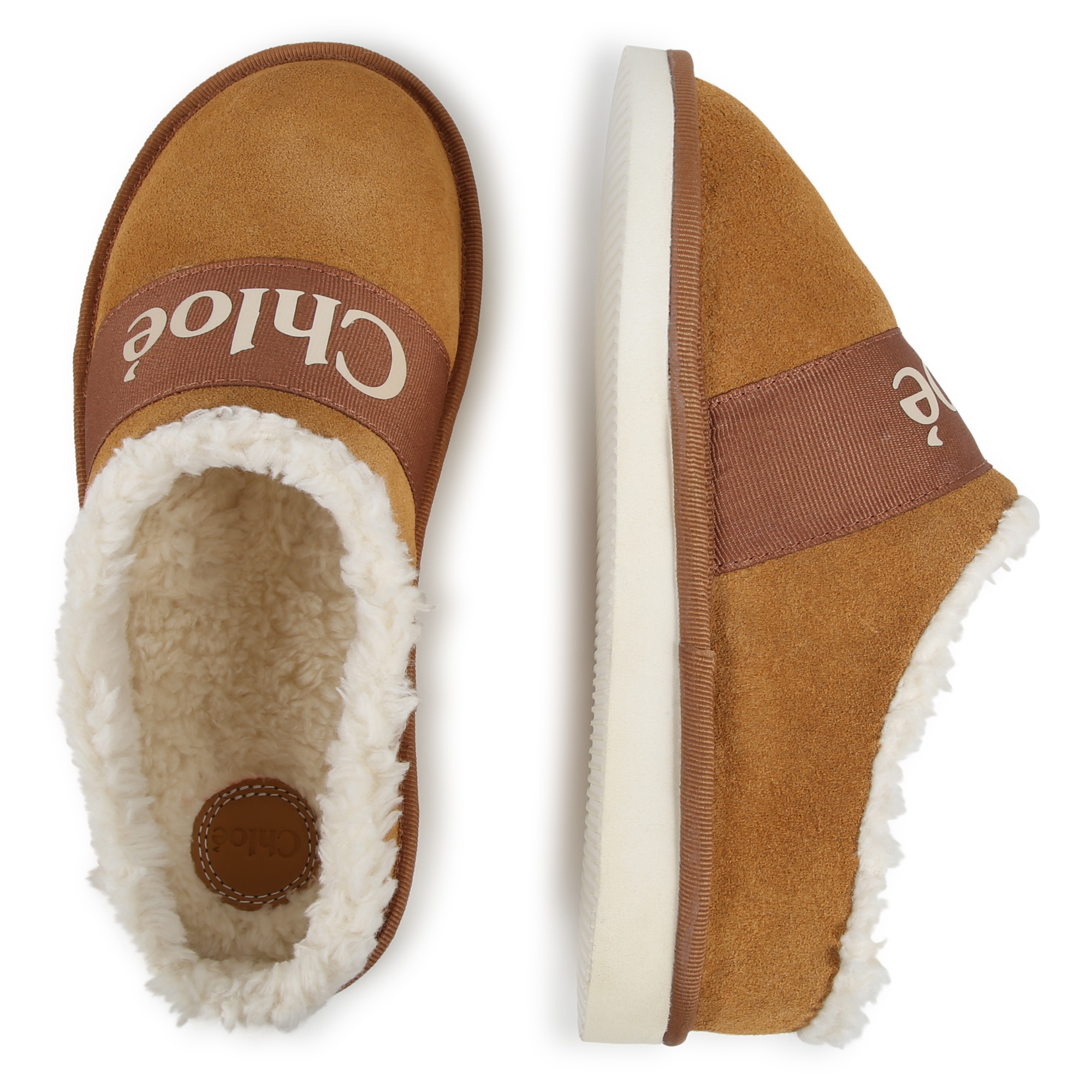 Suede slippers CHLOE for GIRL