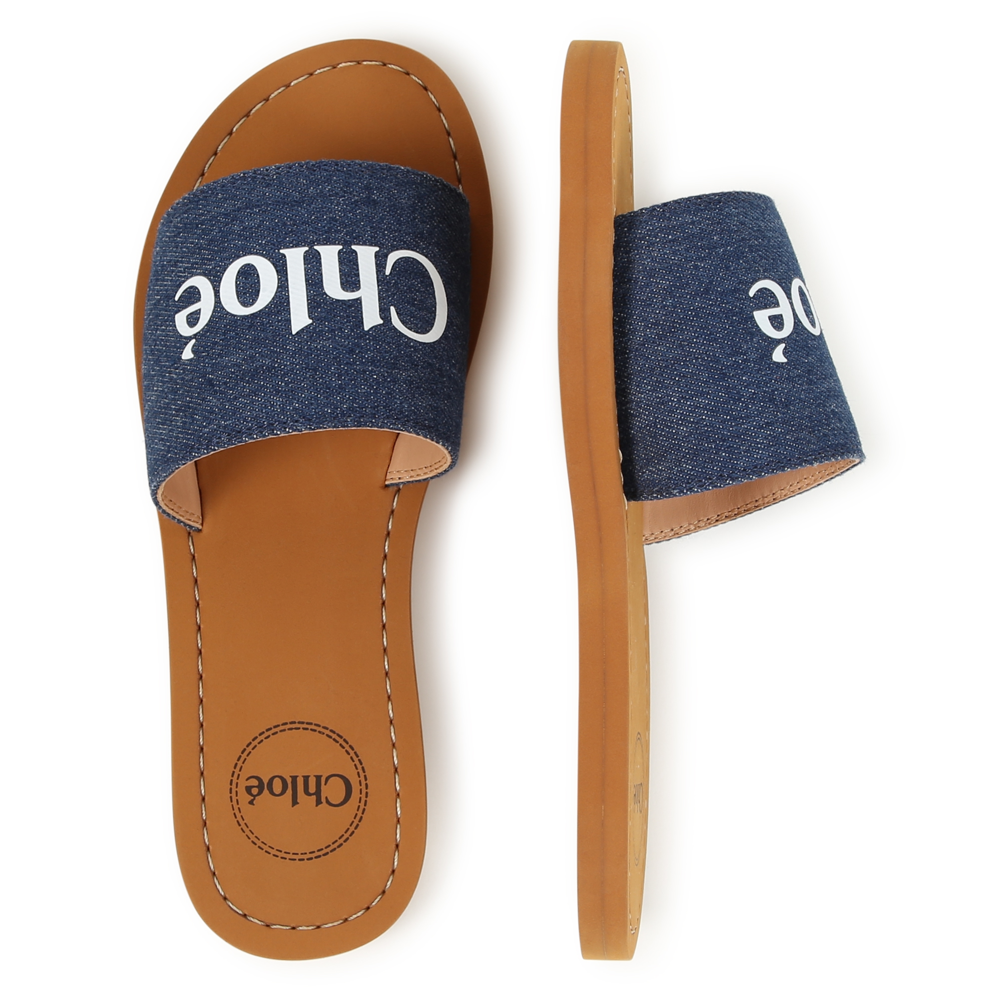 Denim slides CHLOE for GIRL