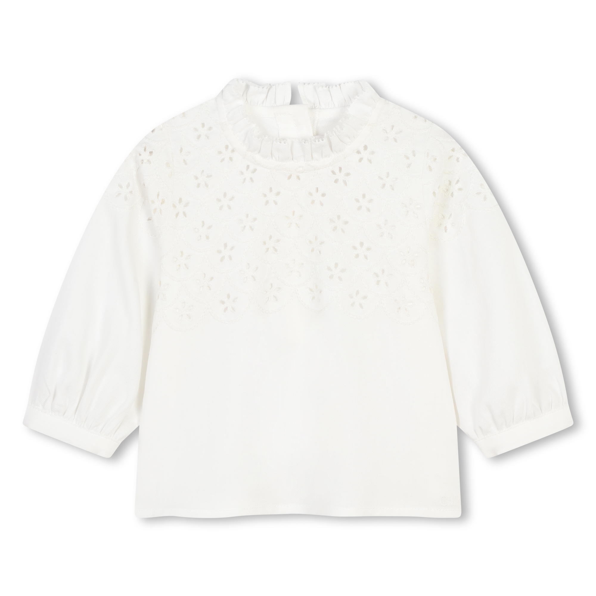 Blusa ricamata con volant CHLOE Per BAMBINA