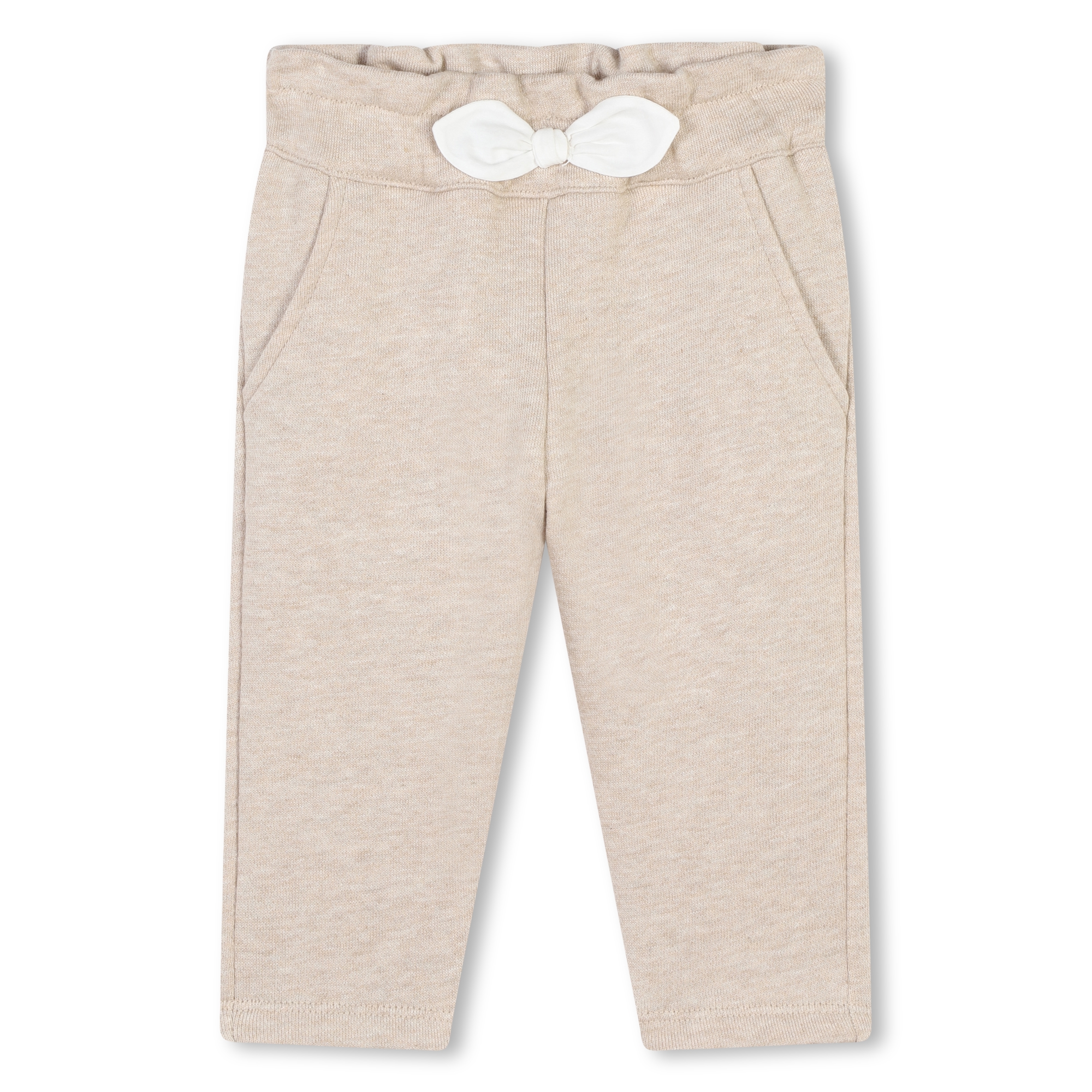 Fleece trousers with bow CHLOE for GIRL