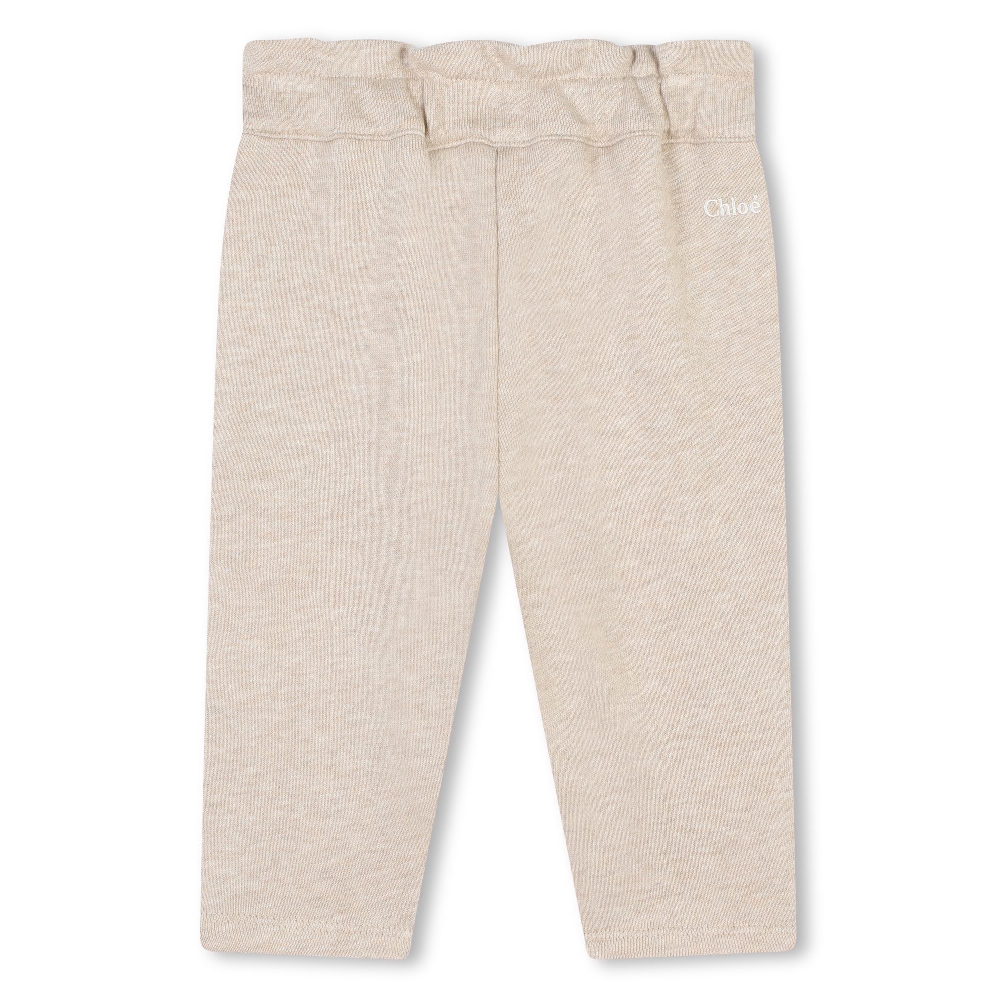 Fleece broek met strik CHLOE Voor