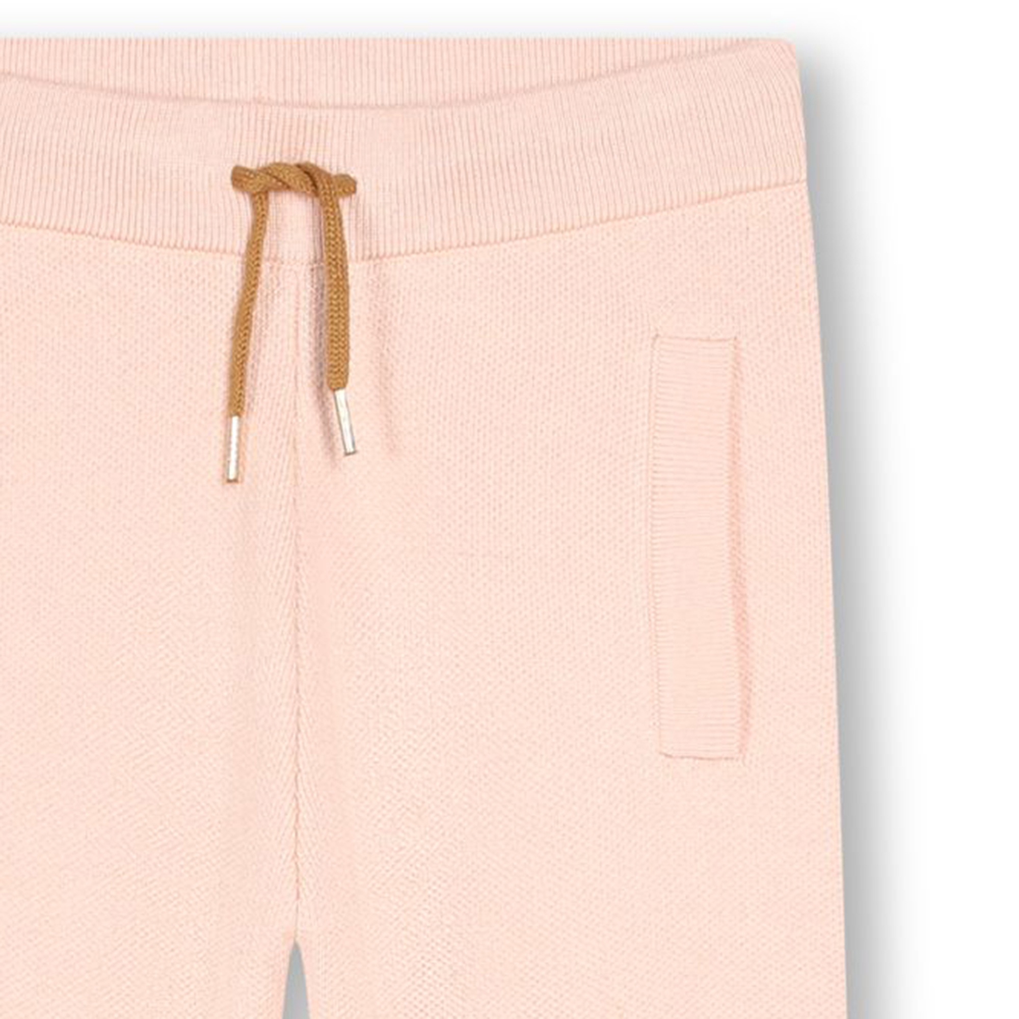 Pantalon tricot brodé au dos CHLOE pour FILLE