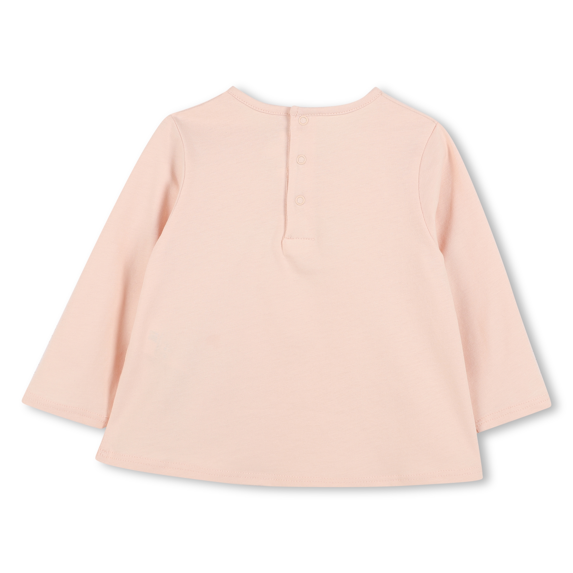 T-shirt avec sigle brodé CHLOE pour FILLE