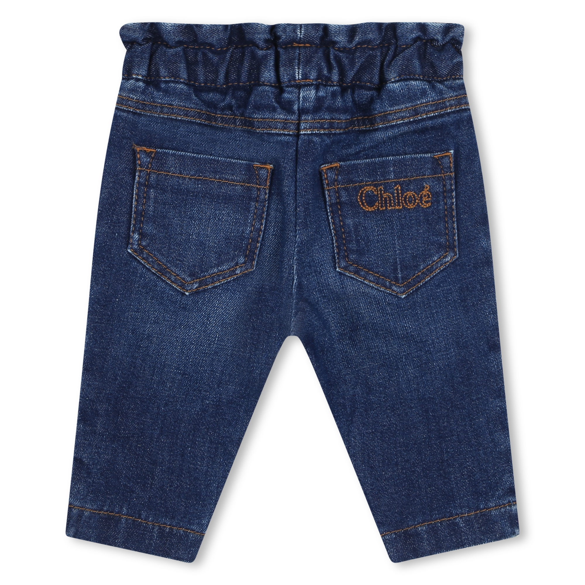 Jeans con trecce e bottoni CHLOE Per BAMBINA