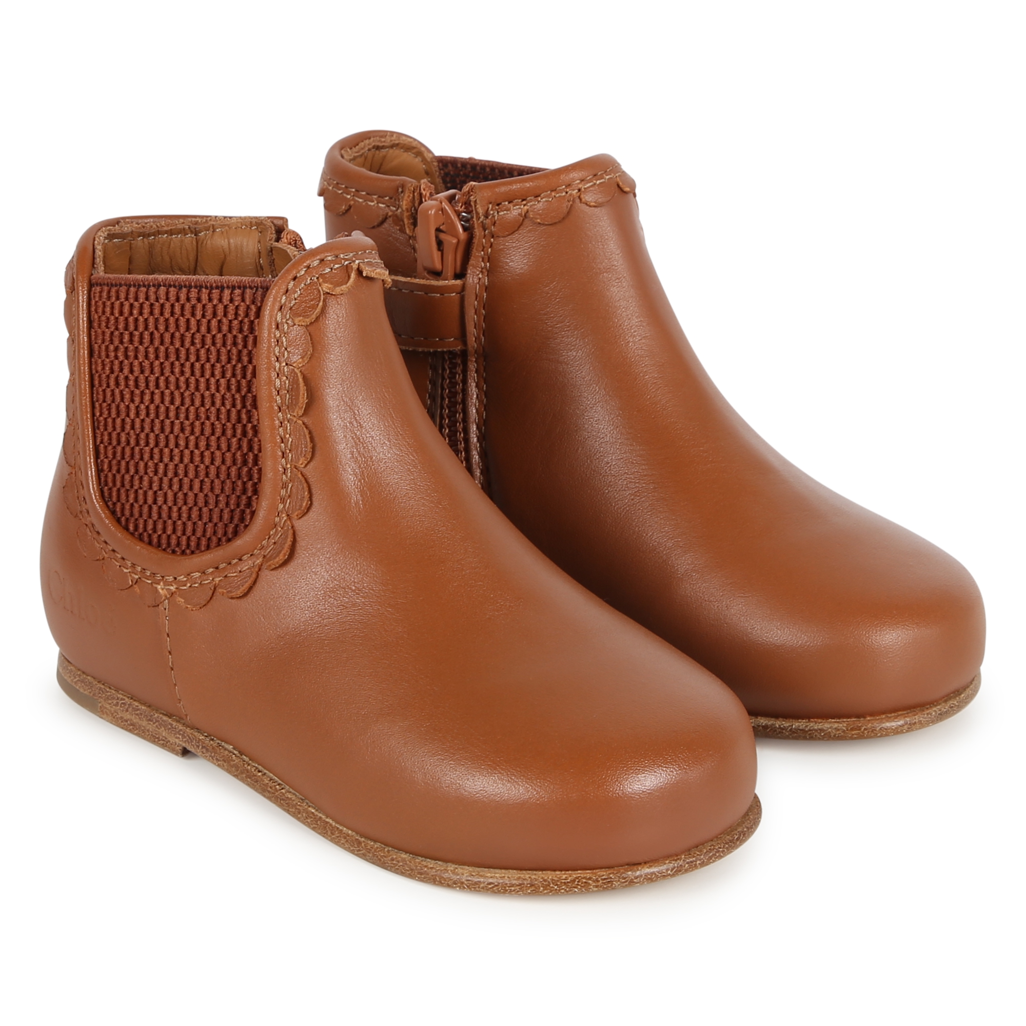 Bottines zippées CHLOE pour FILLE