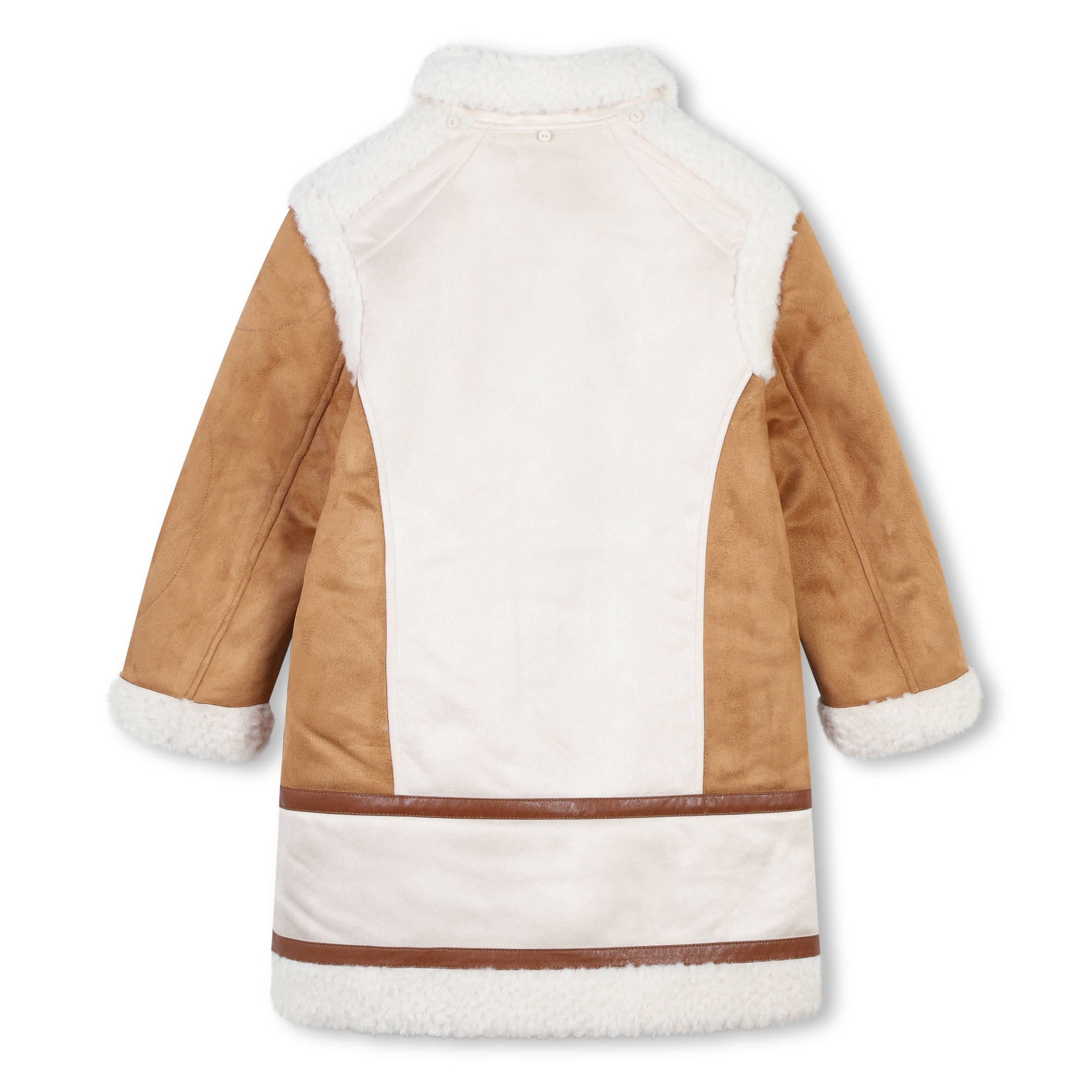 Manteau façon peau lainée CHLOE pour FILLE