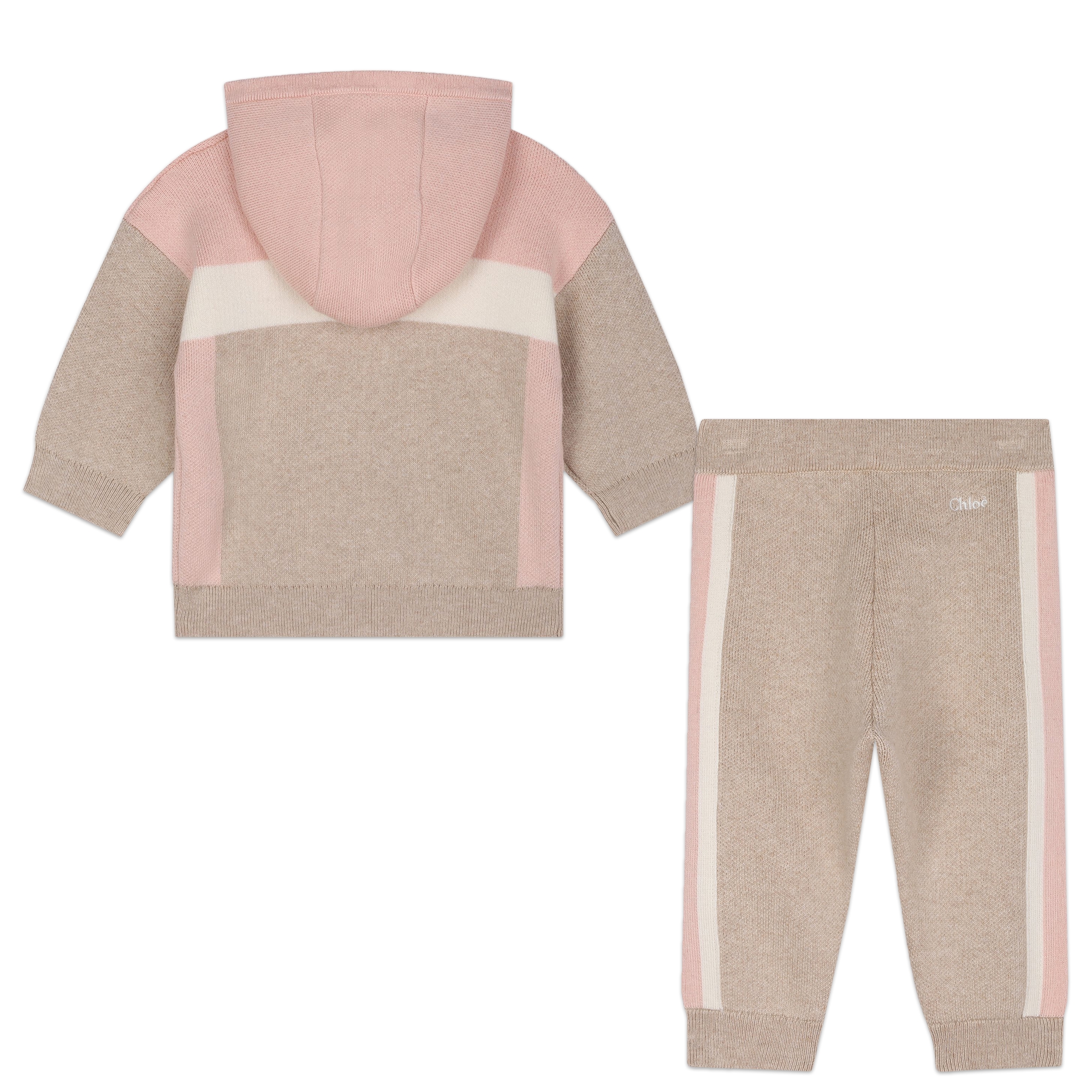 Completo tricolore in maglia CHLOE Per BAMBINA