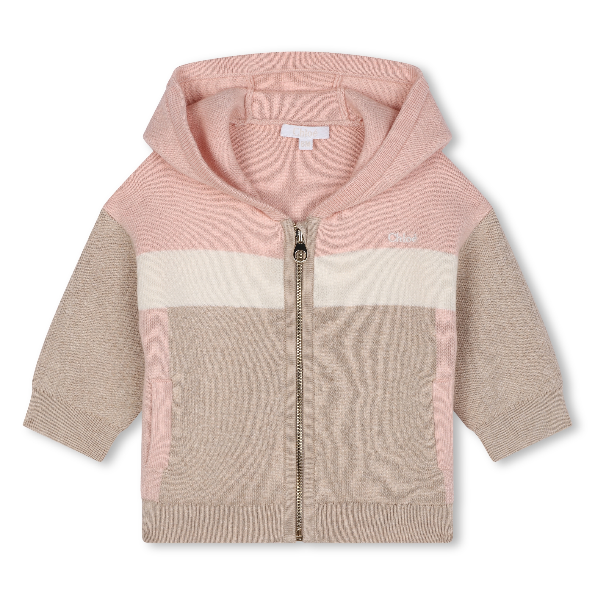 Ensemble tricolore en tricot CHLOE pour FILLE